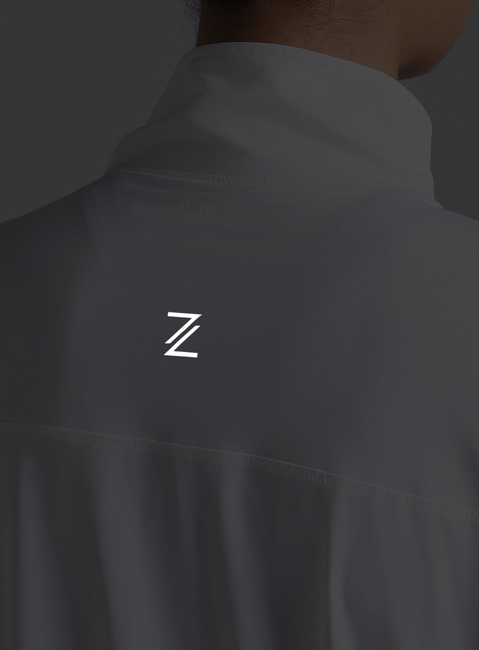 Women's White Supreme Soft Ultra Light Running Jacket