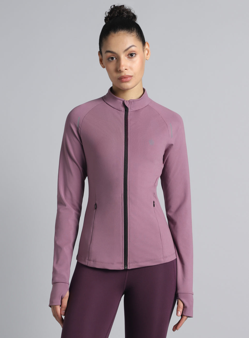 Women's Purple Performance Training Essential COMFlex Jacket