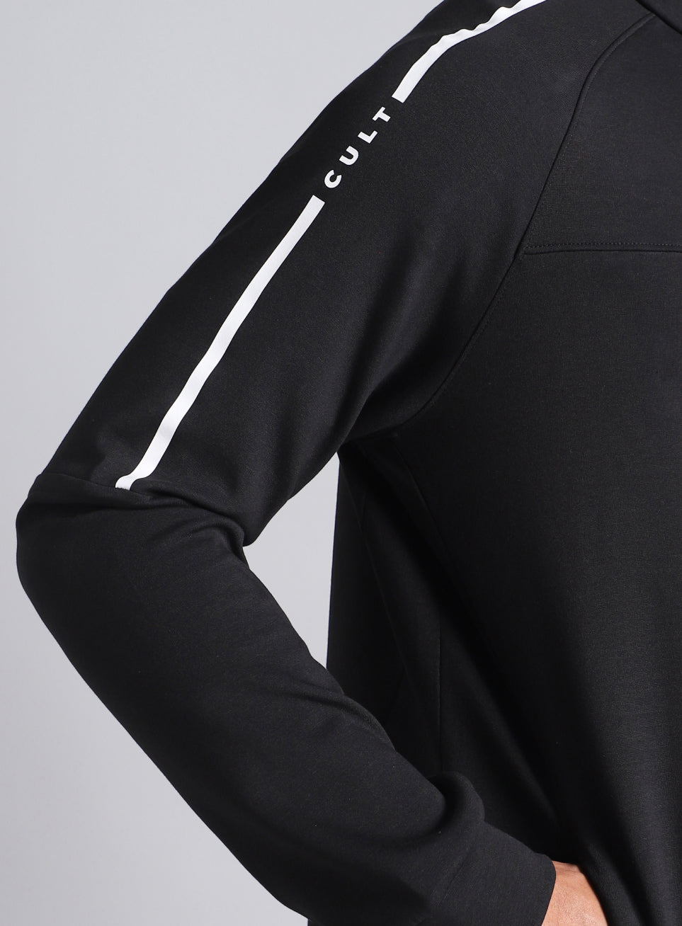 Men's Black Training Essential Mid Layer Jacket