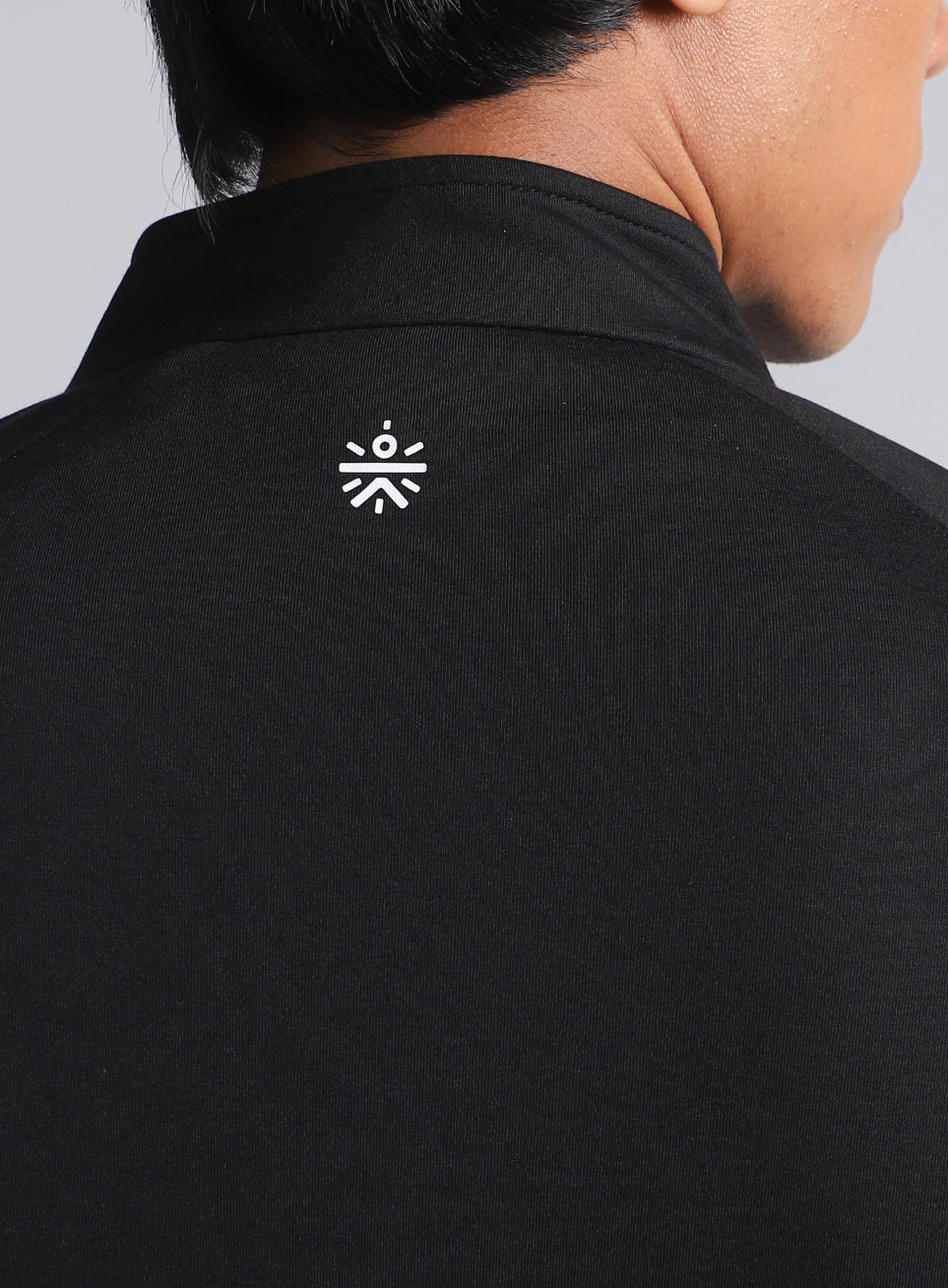 Men's Black Training Essential Mid Layer Jacket