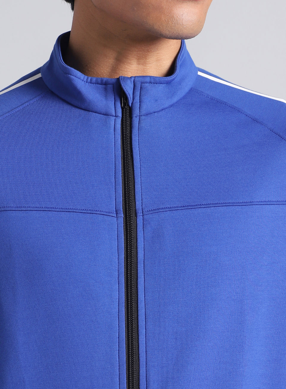 Men's Blue Training Essential Mid Layer Jacket