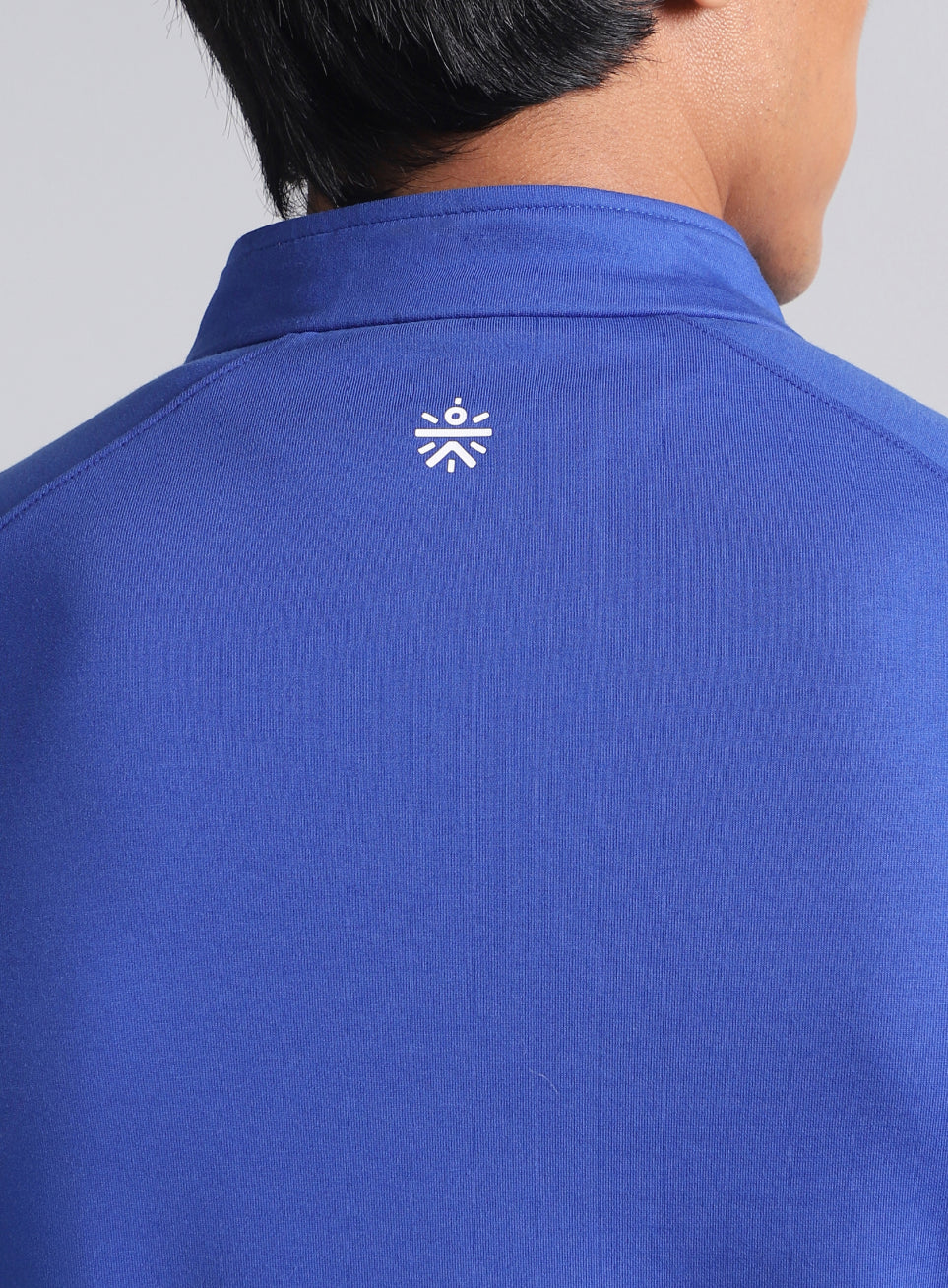 Men's Blue Training Essential Mid Layer Jacket