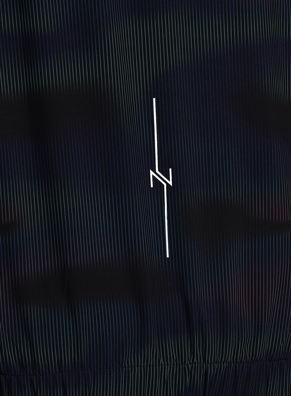 Women's Blue Energy Map All Over Print Lightweight Jacket