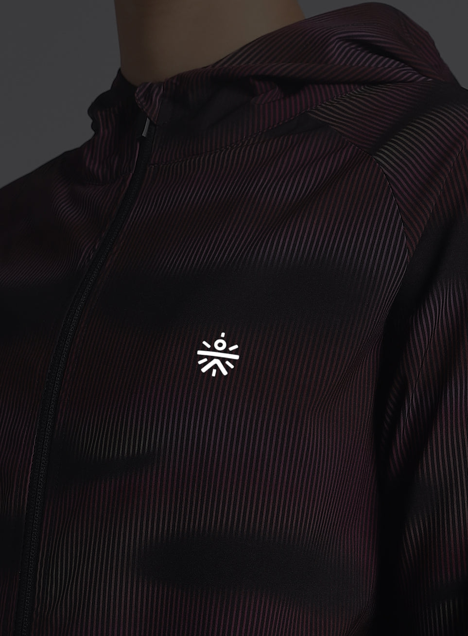 Women's Pink Energy Map All Over Print Lightweight Jacket