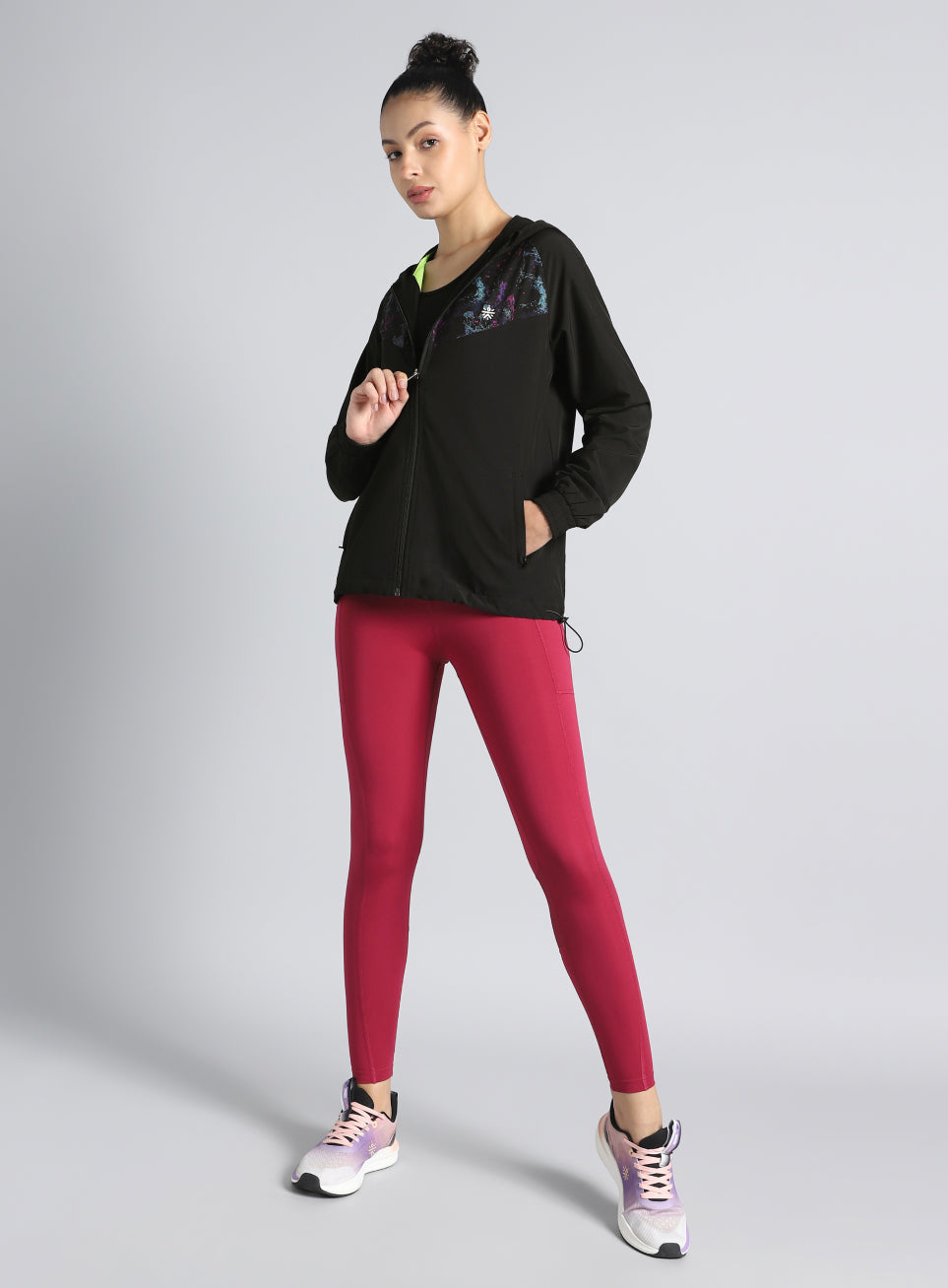 Women's Black Train All Day Training Jacket