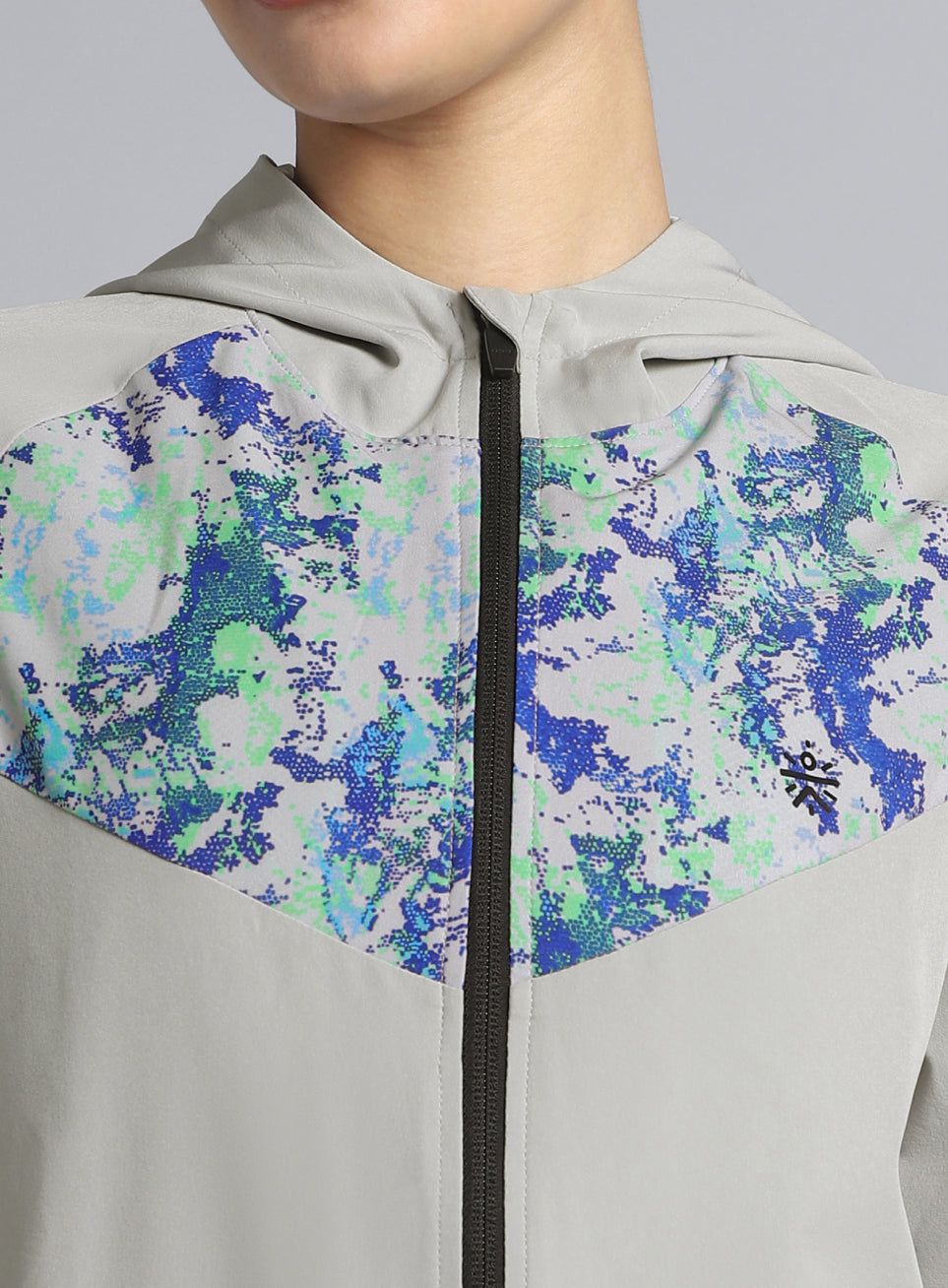 Women's Lt. Grey Train All Day Training Jacket