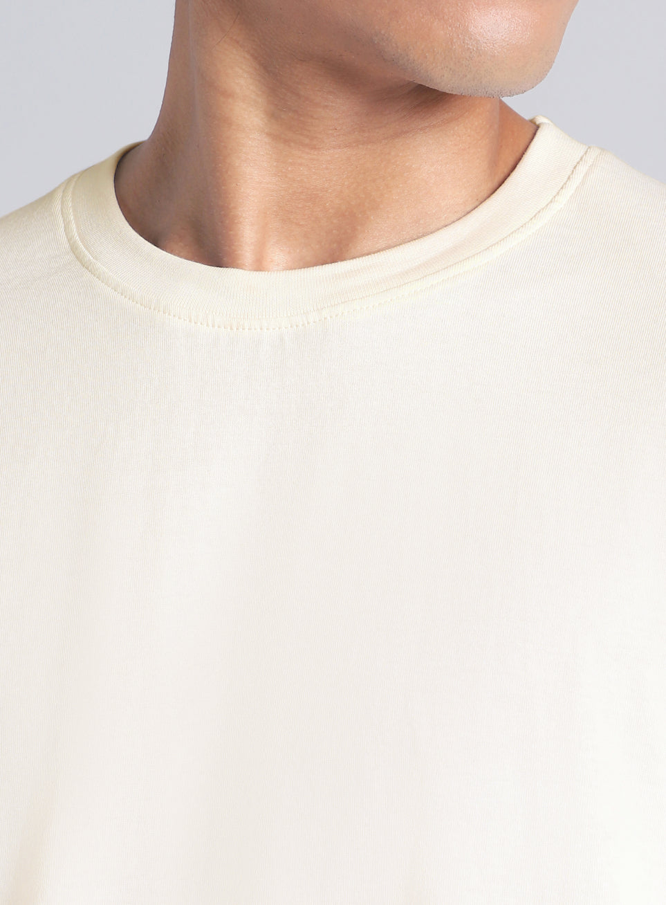 Men's Off White Oversized Graphic T-shirt