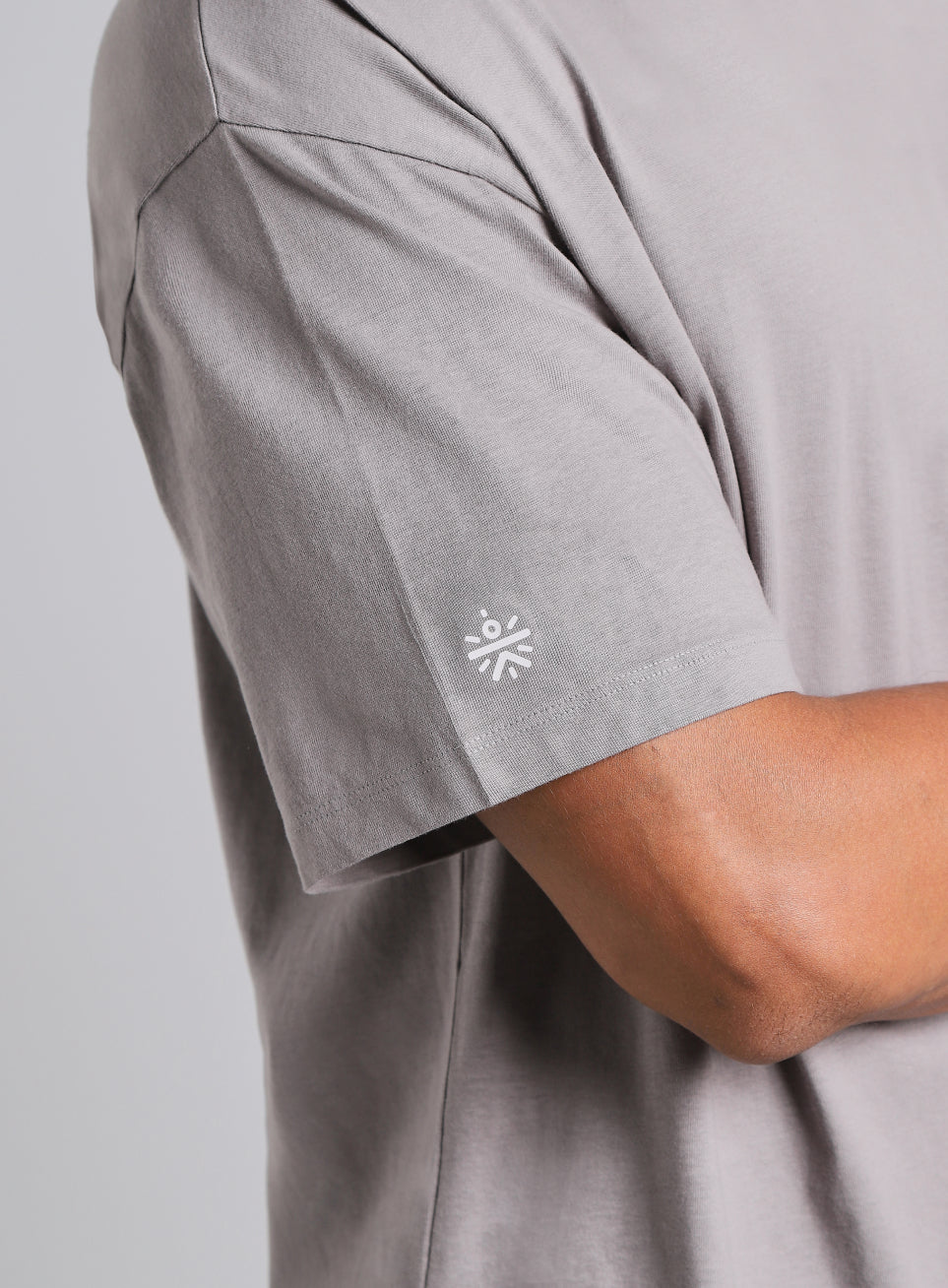 Men's Grey Cult Power Play Oversized Fit T-shirt