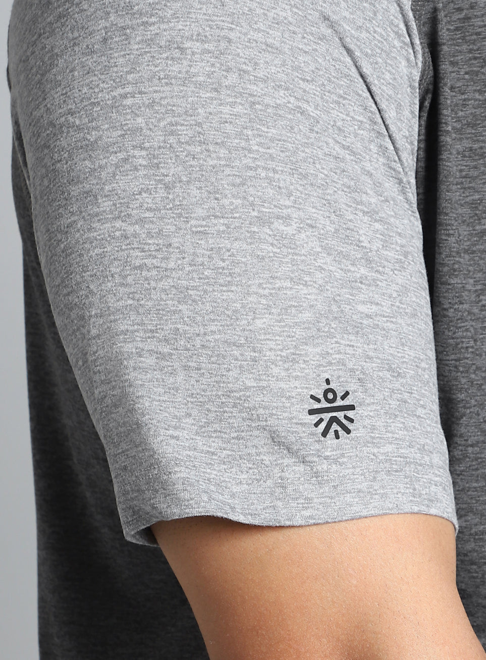 Men's Grey Colourblocked COMFORtech T-shirt