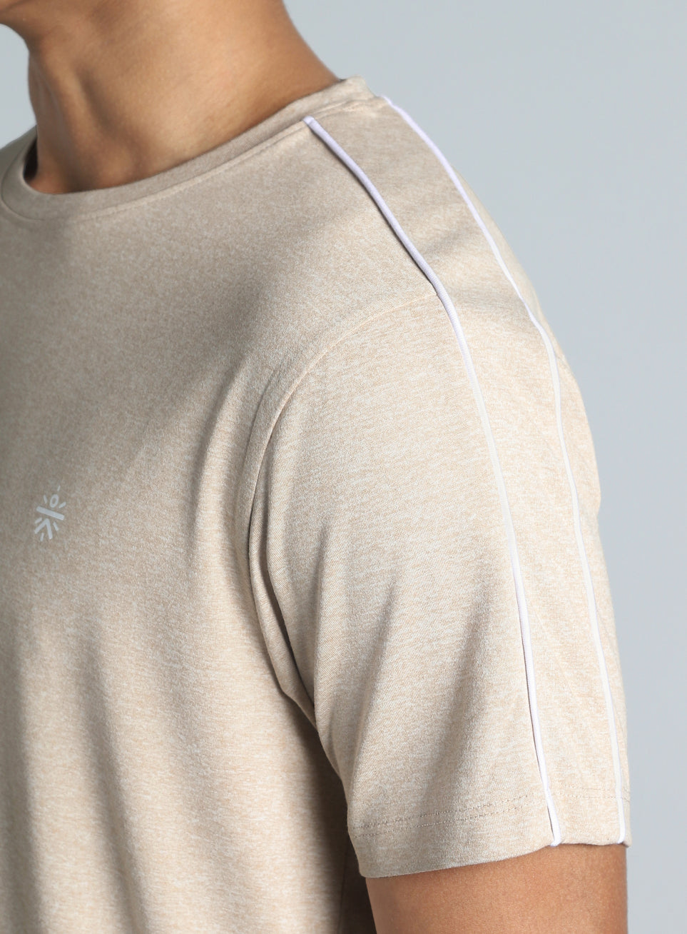 Men's Beige Active Day COMFORtech T-shirt