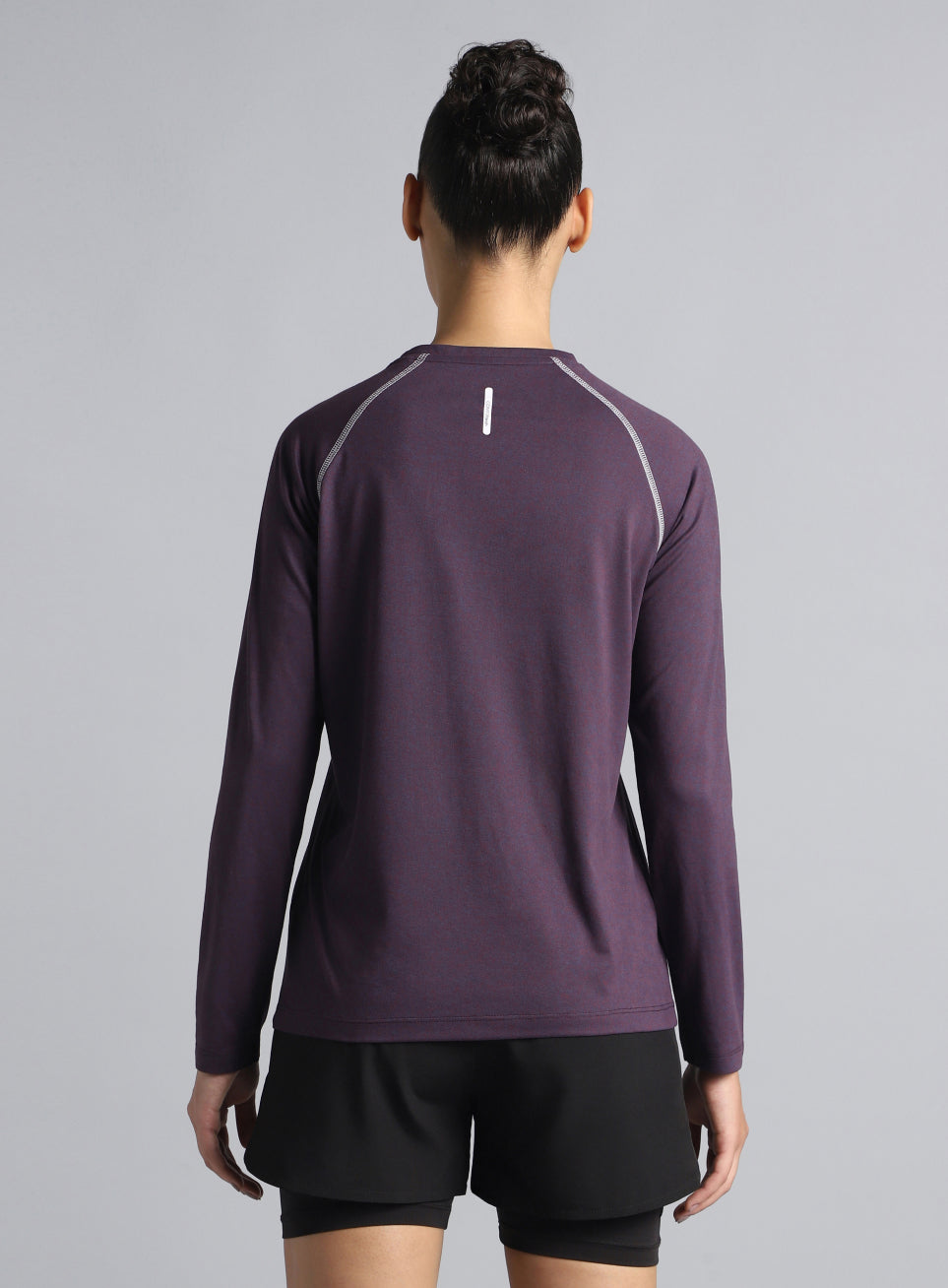Women's Purple Active Day COMFORtech™ Full Sleeve T-Shirt