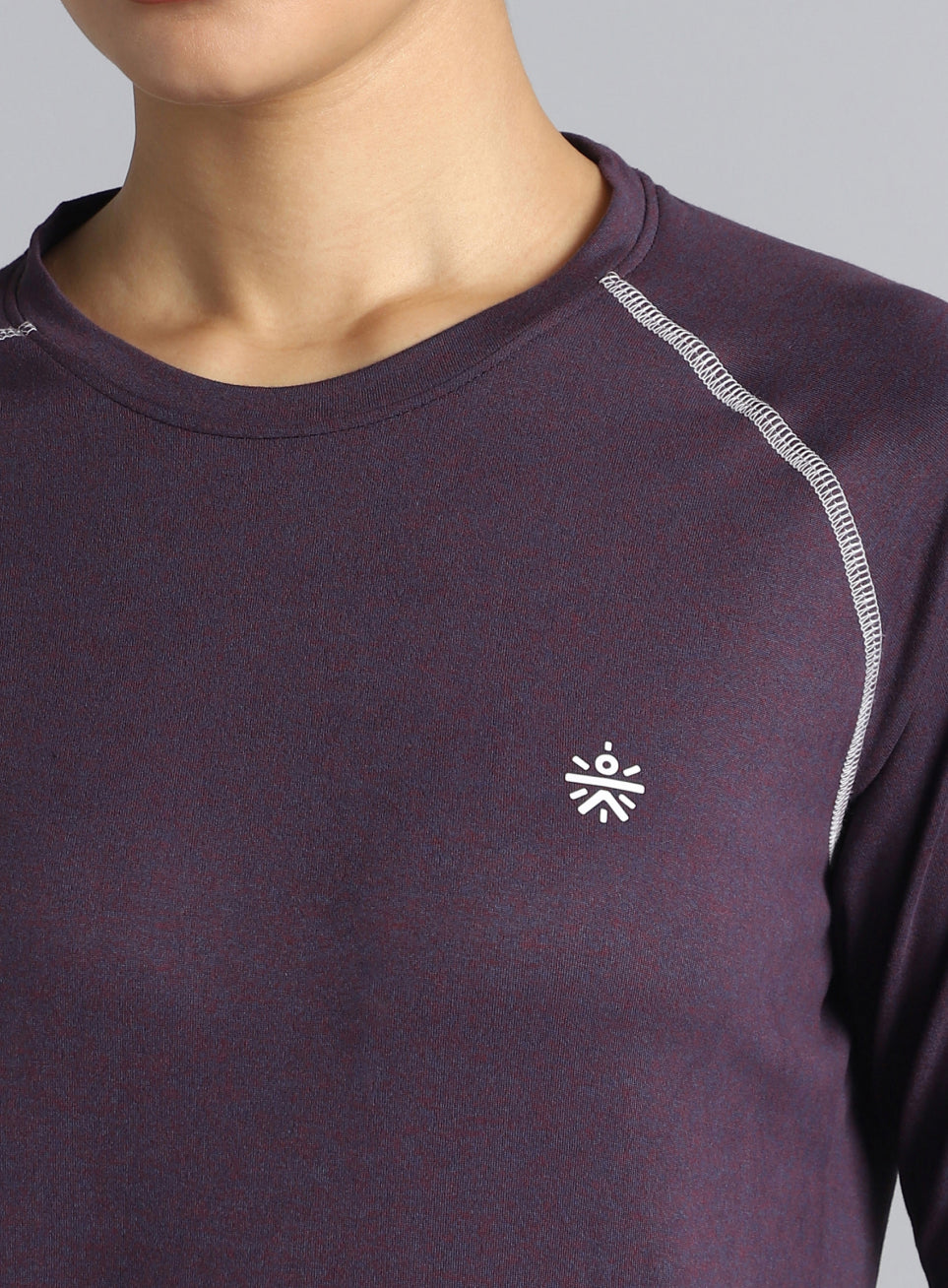 Women's Purple Active Day COMFORtech™ Full Sleeve T-Shirt