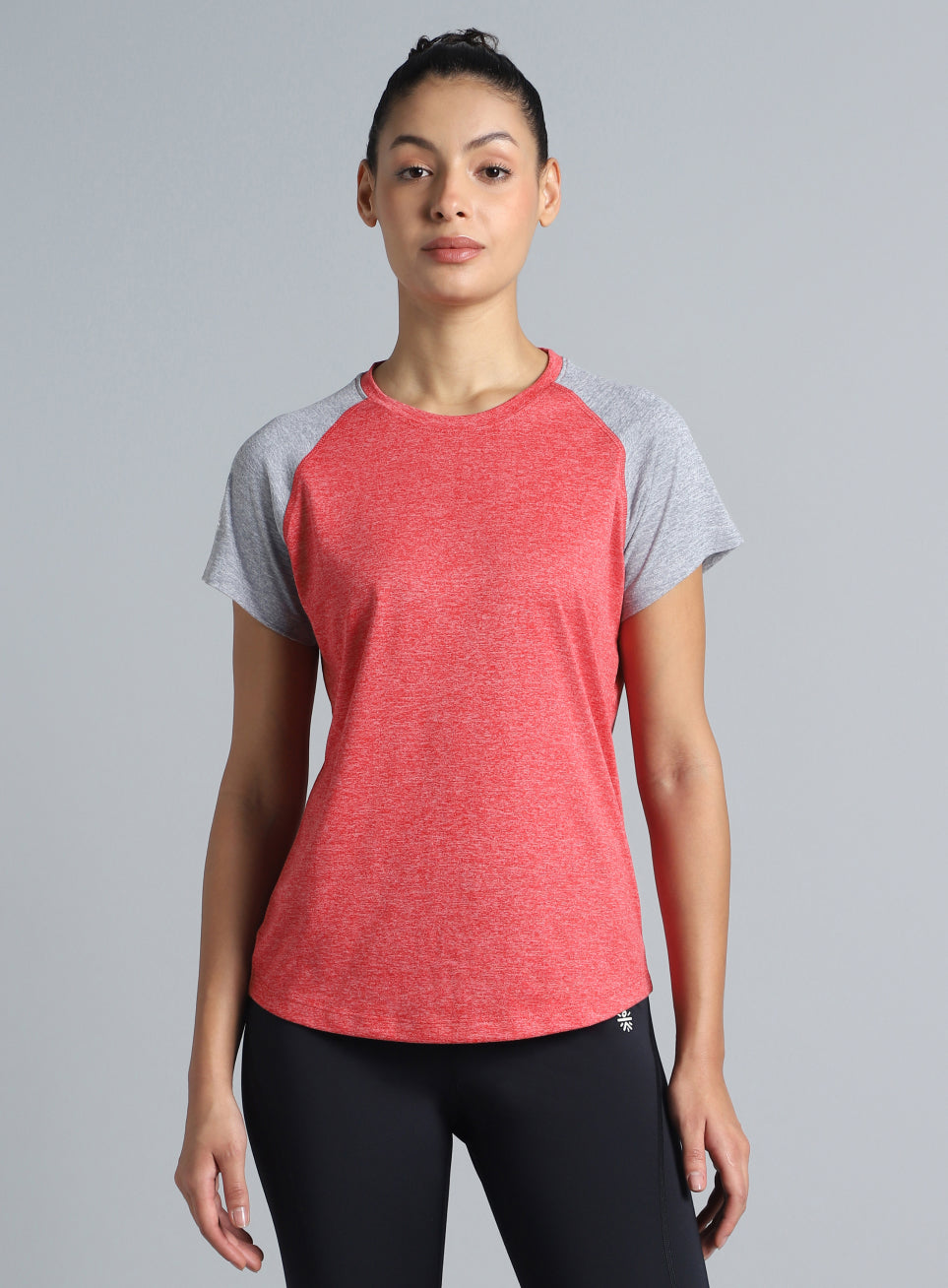 Women's Red Active COMFORtech™Colorblock T-shirt