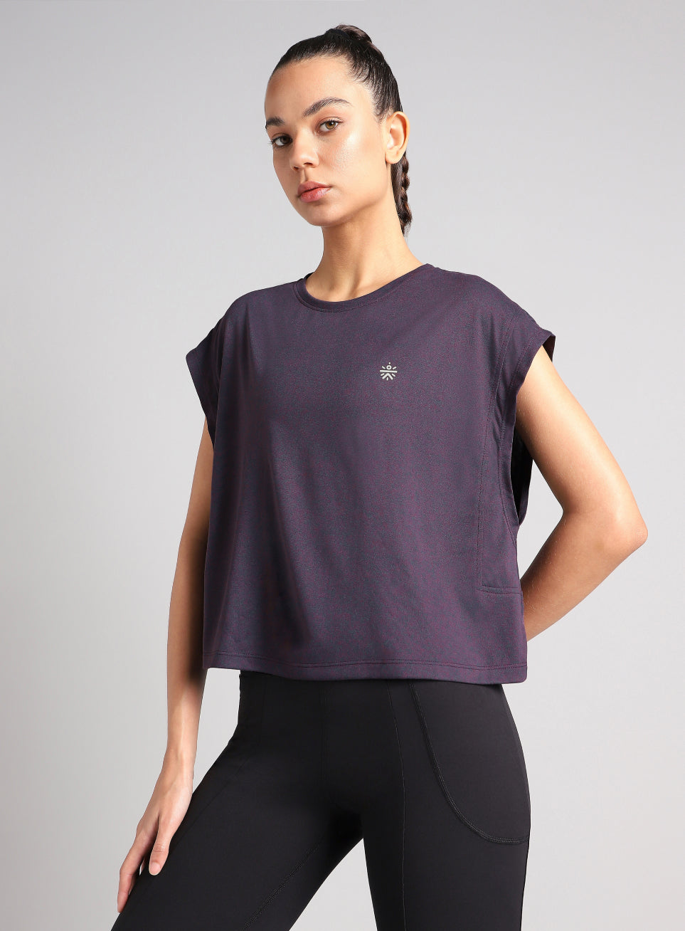 Women's Purple Muscle Flex COMFORtech™ T-shirt