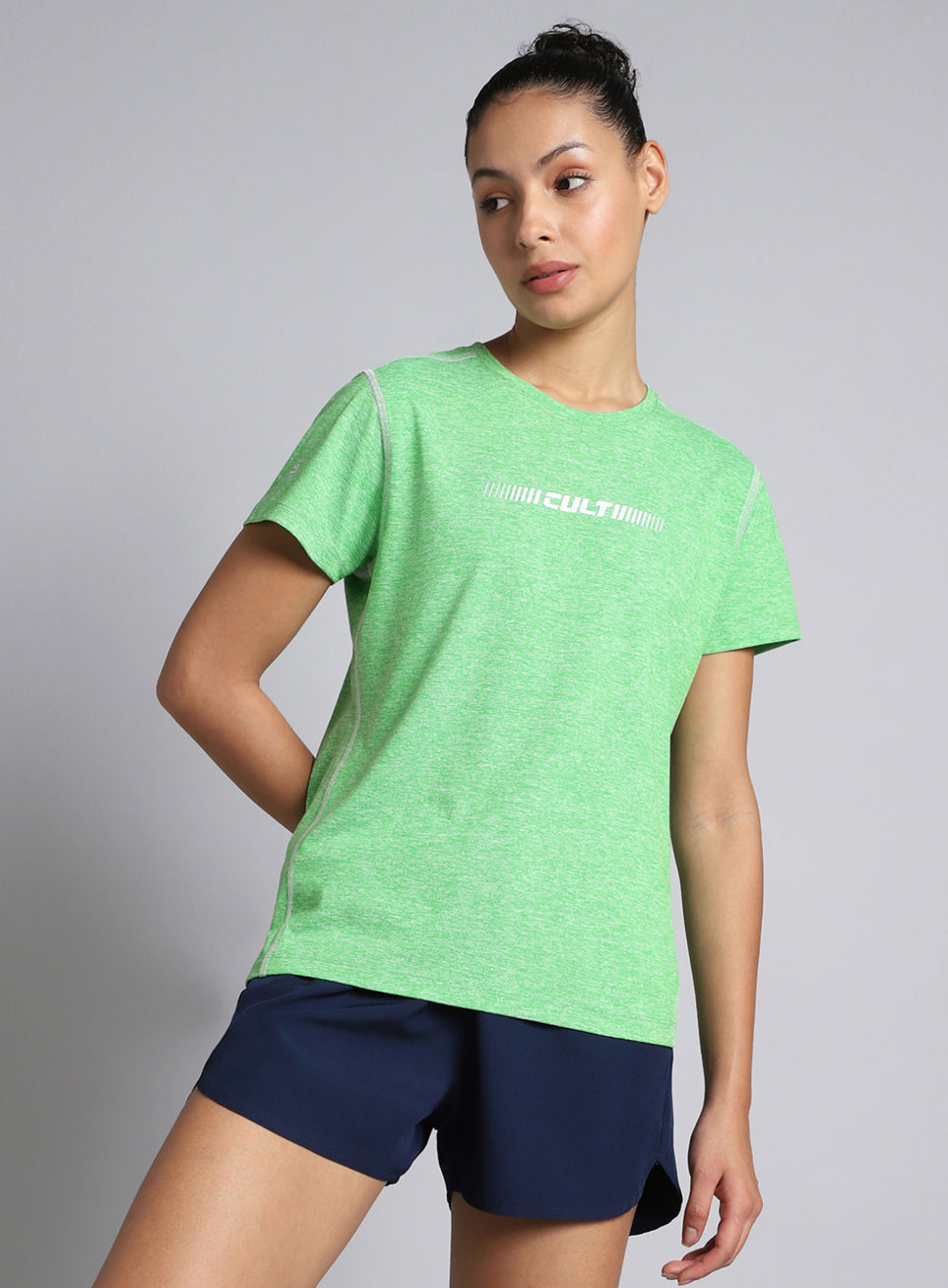 Women's Green Training HIIT COMFORtech T-shirt