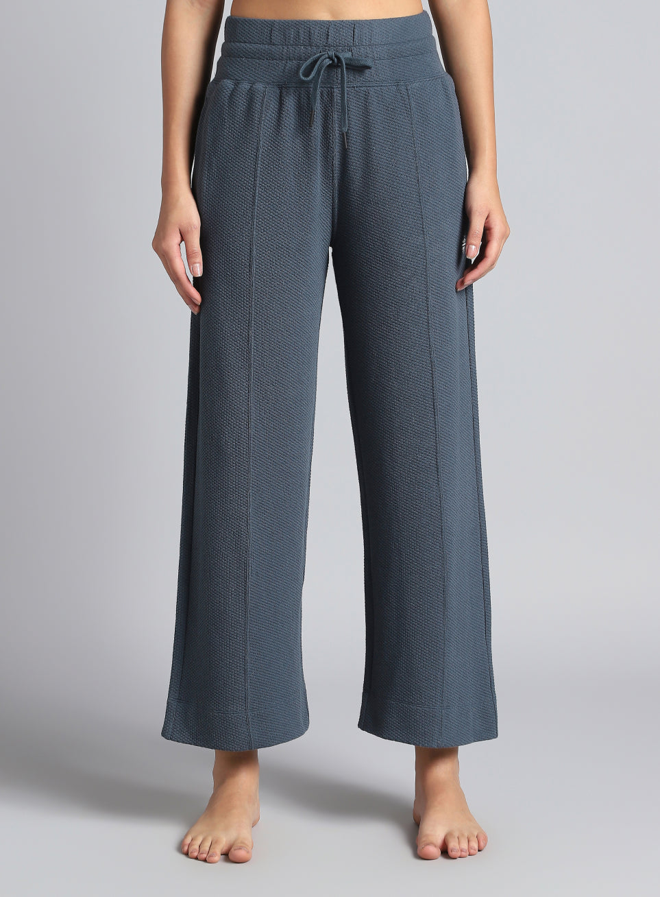 Women's Teal Yoga Flow Wide Leg Pants