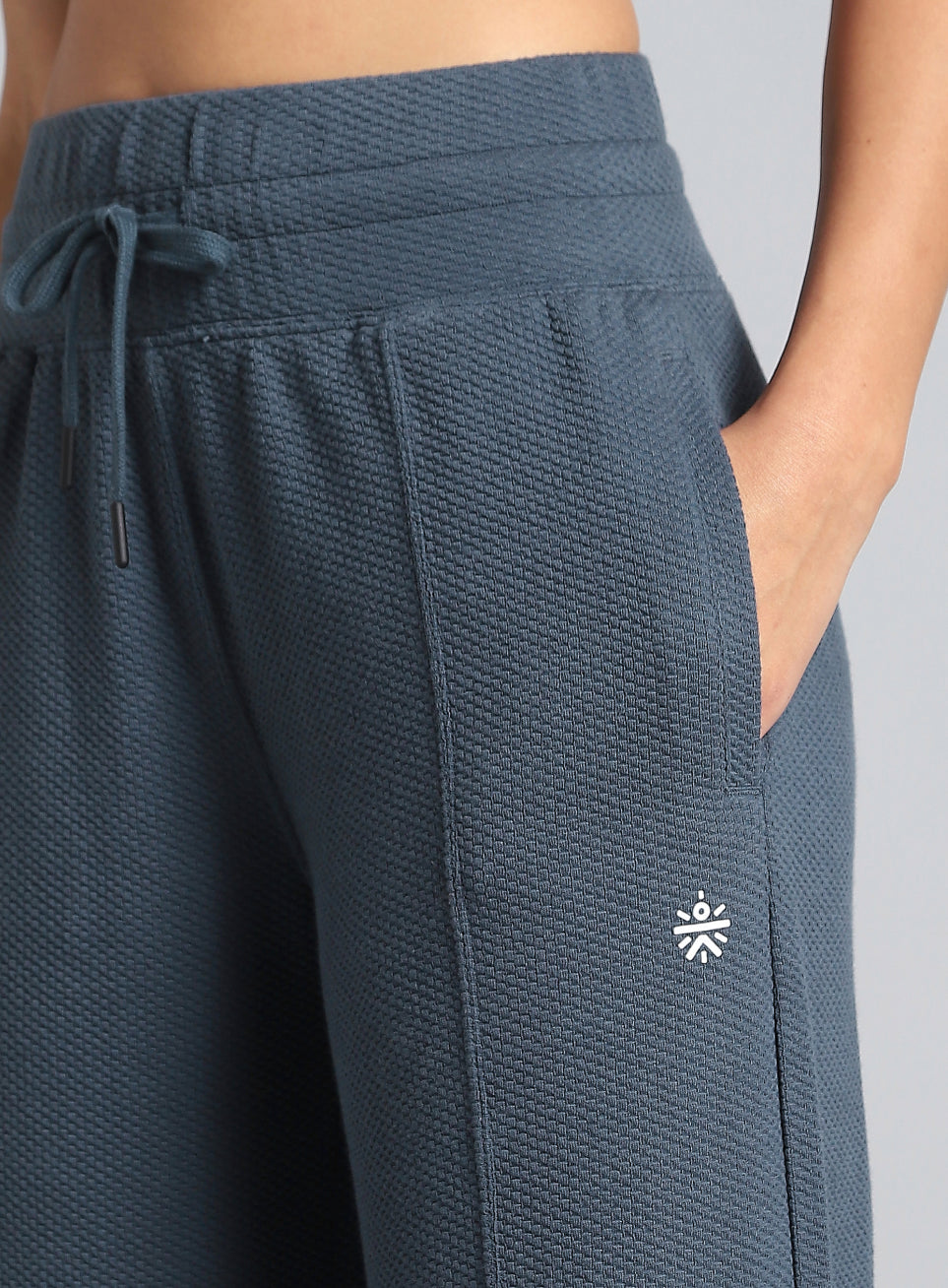 Women's Teal Yoga Flow Wide Leg Pants