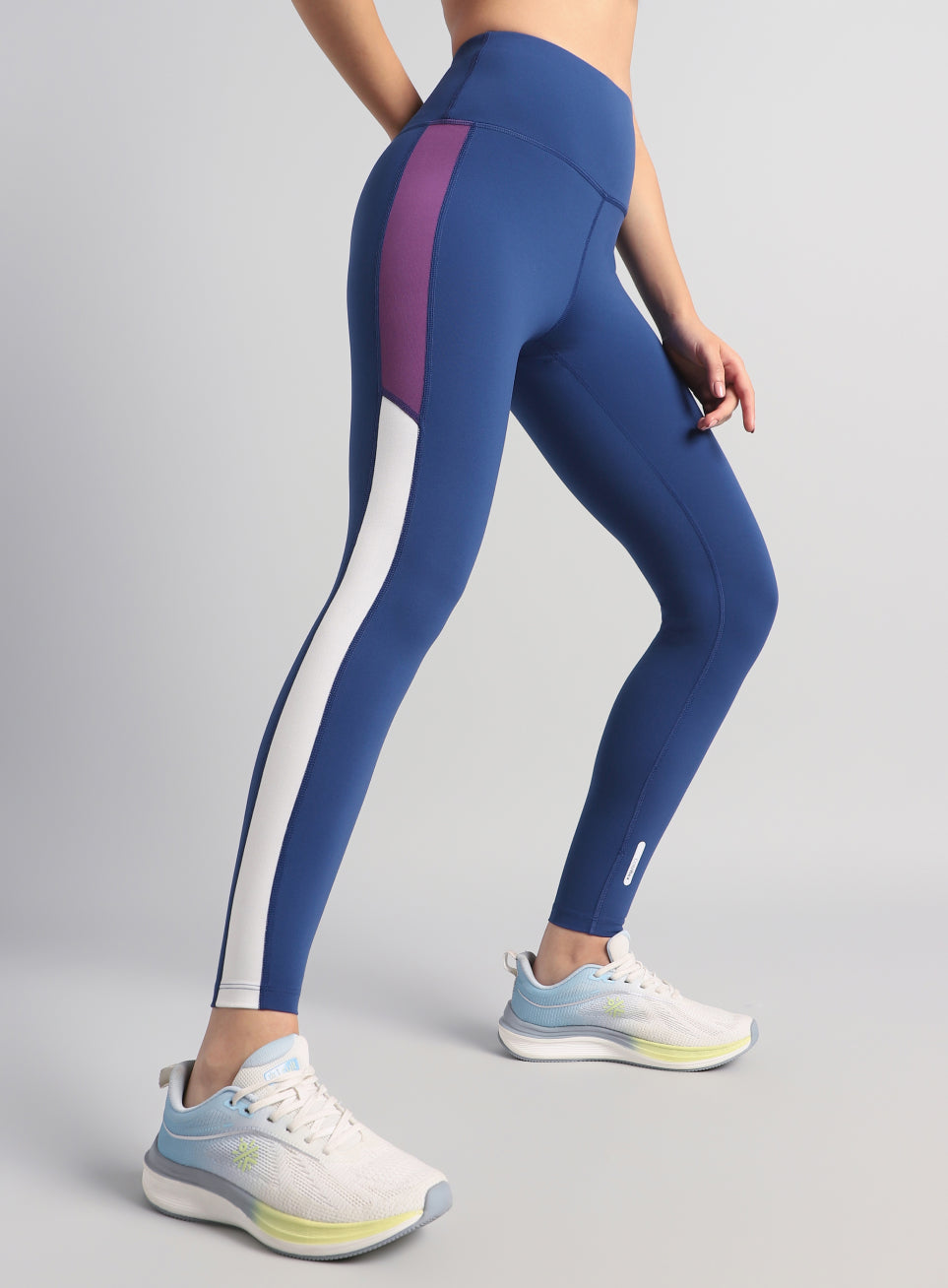 Women's Blue Energy Pop Performance COMFlex Tights