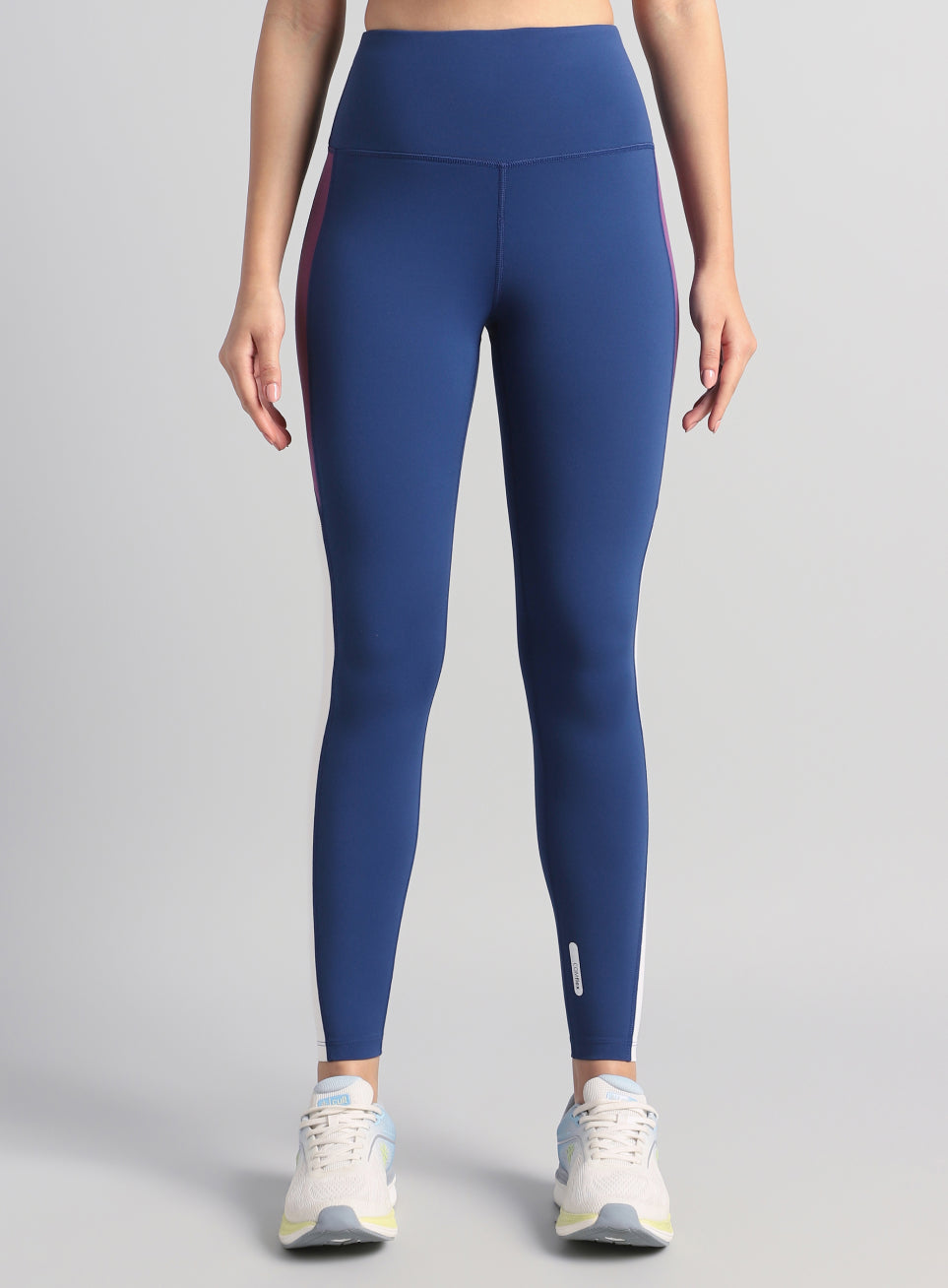 Women's Blue Energy Pop Performance COMFlex Tights