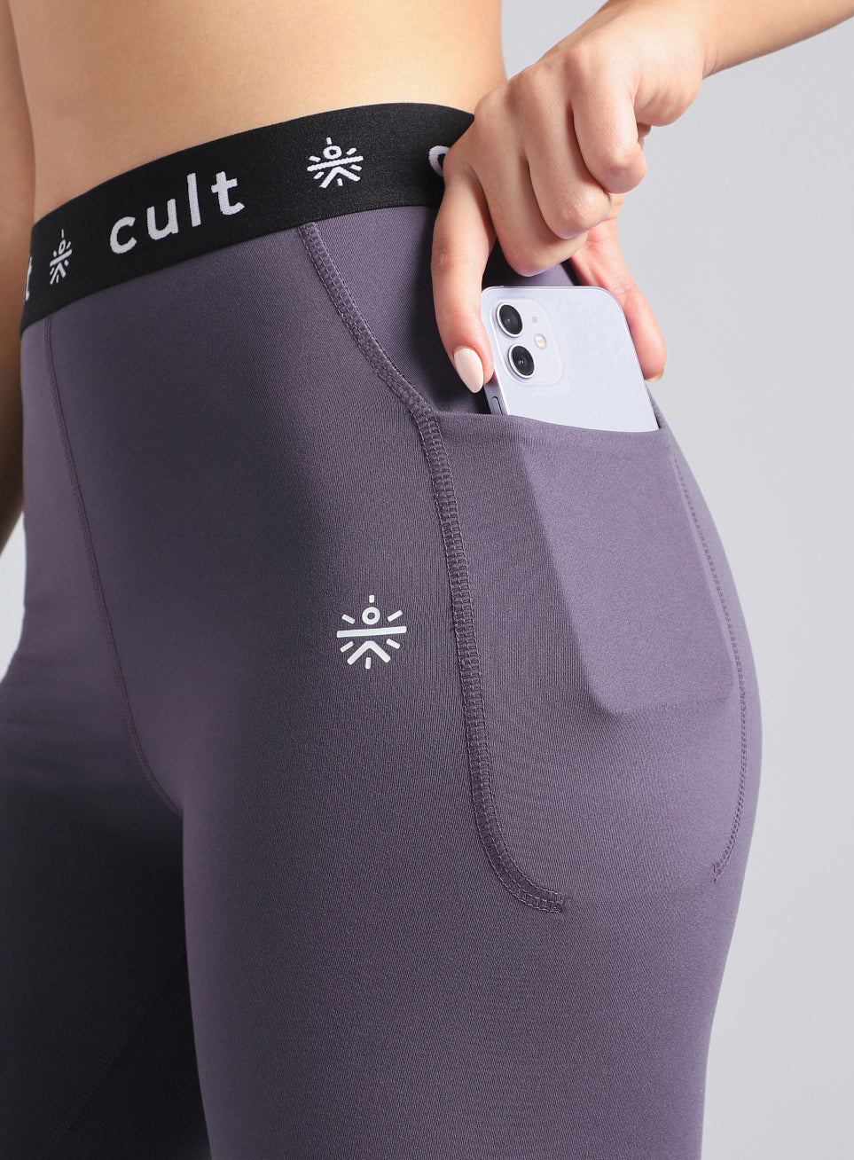 Women's Purple Move Easy COMFlex Tights