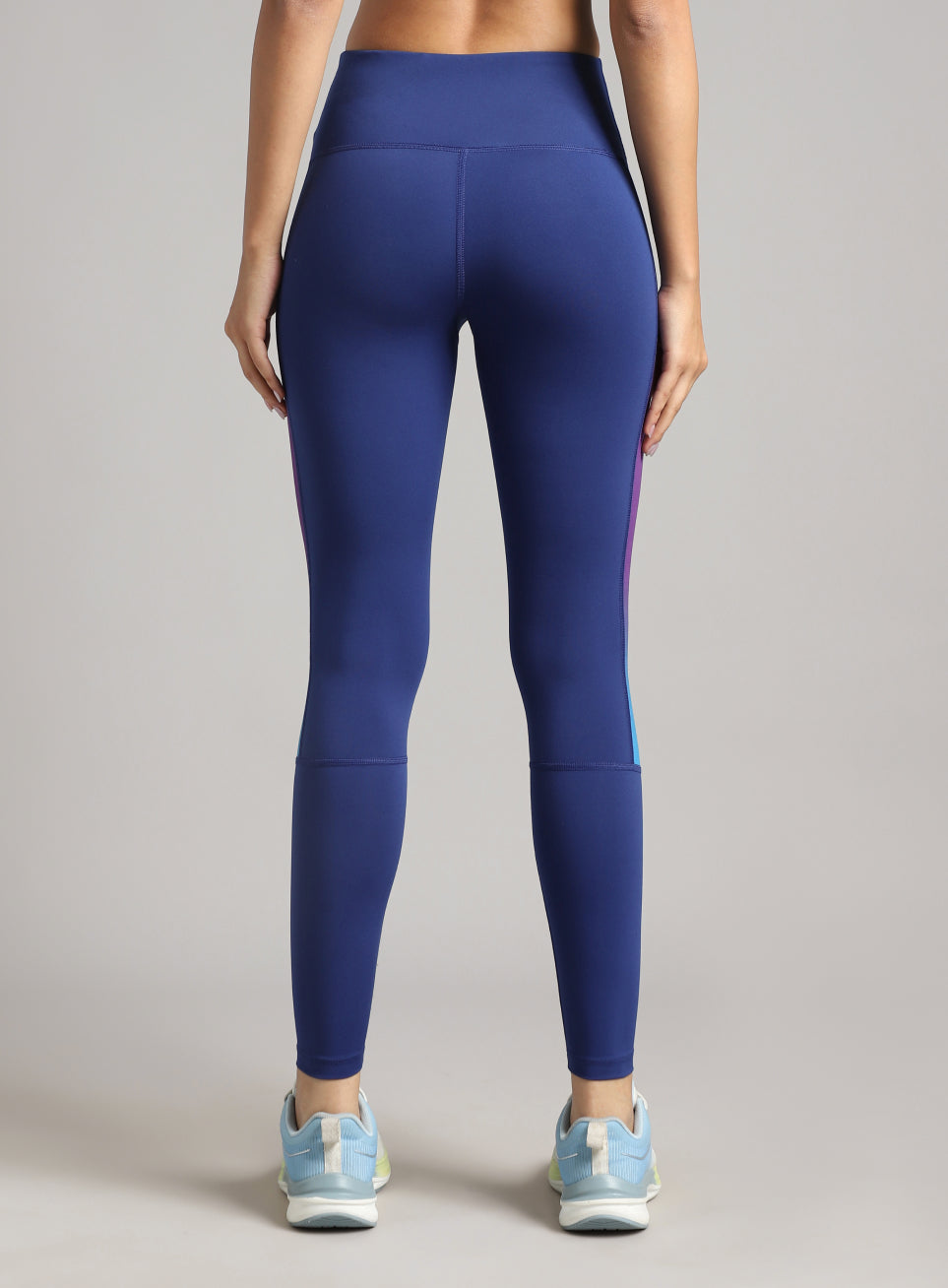 Women's Blue Energy Print Training COMFlex Tights