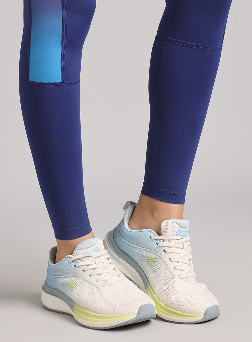 Women's Blue Energy Print Training COMFlex Tights