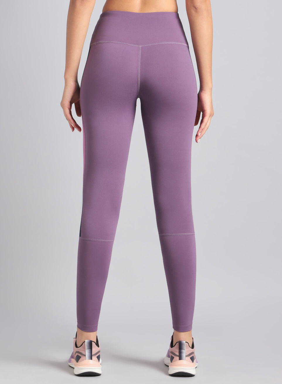 Women's Purple Energy Print Training COMFlex Tights