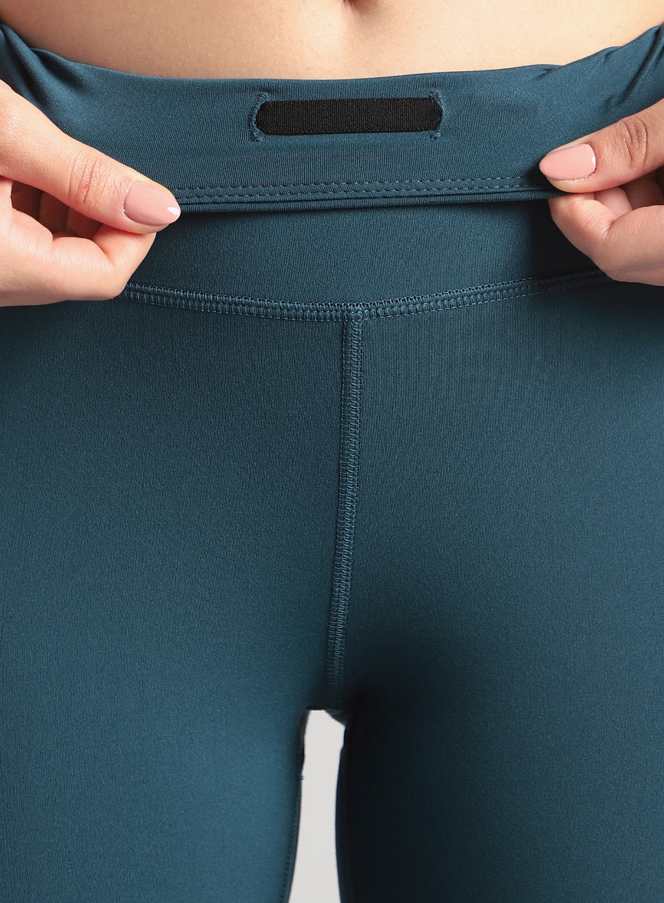 Women's Teal Energy Print Training COMFlex Tights