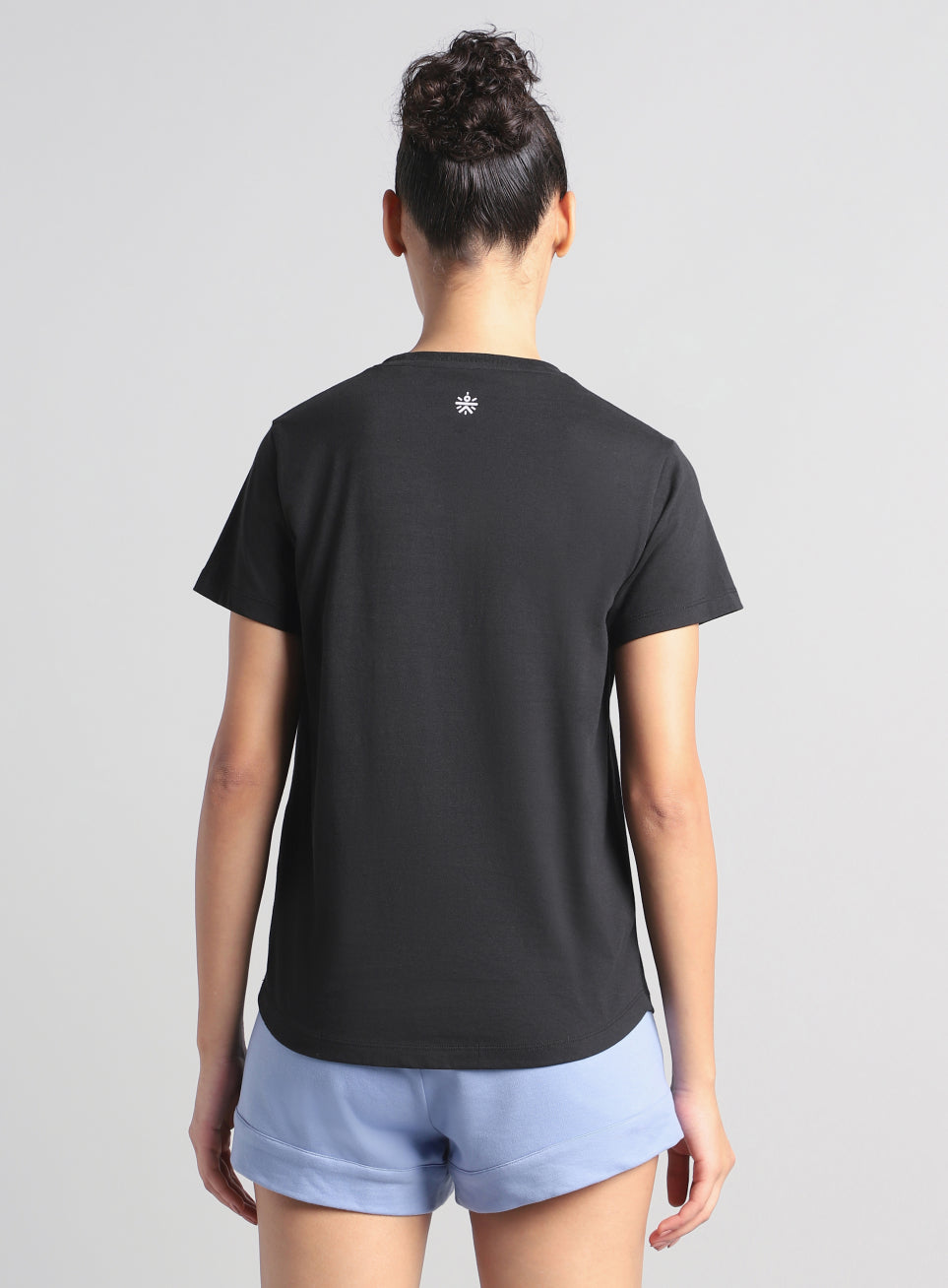 Women's Black Move Graphic T-shirt