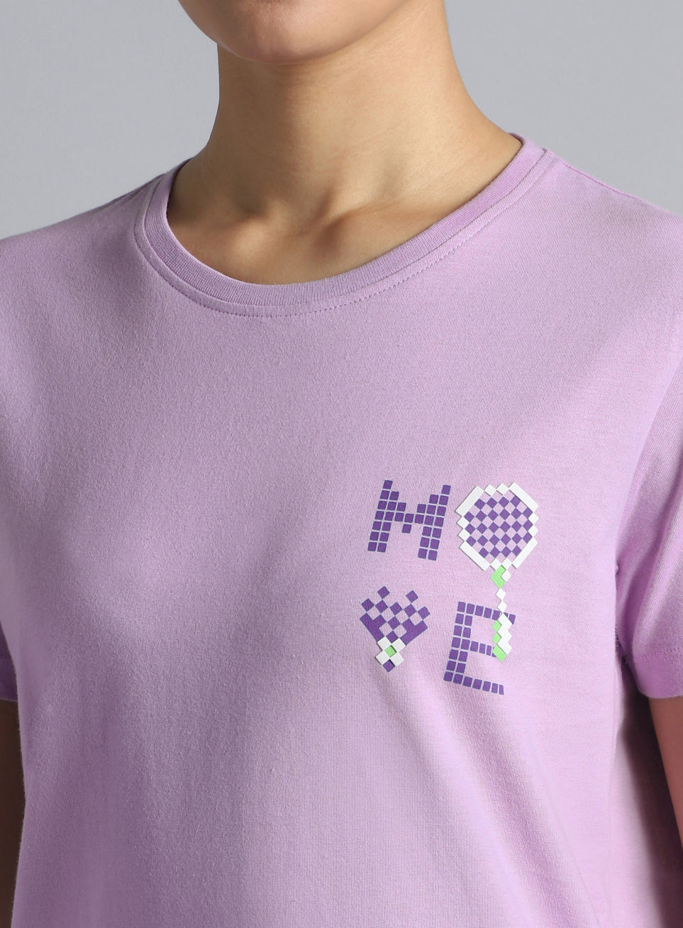 Women's Purple Move Graphic T-shirt