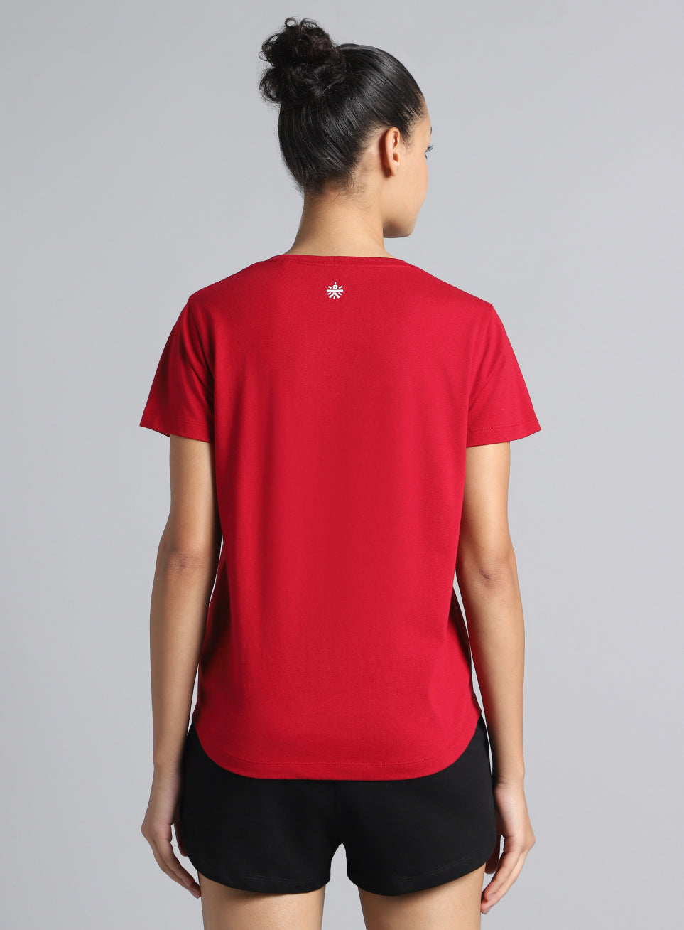 Women's Red Unbeaten Graphic T-shirt