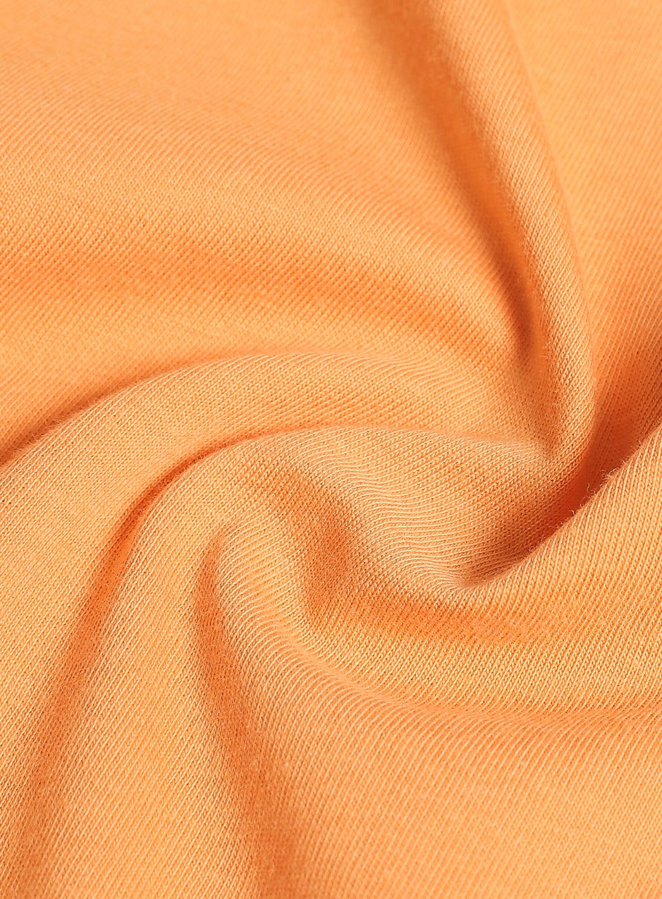 Women's Orange Graphic Oversized T-shirt