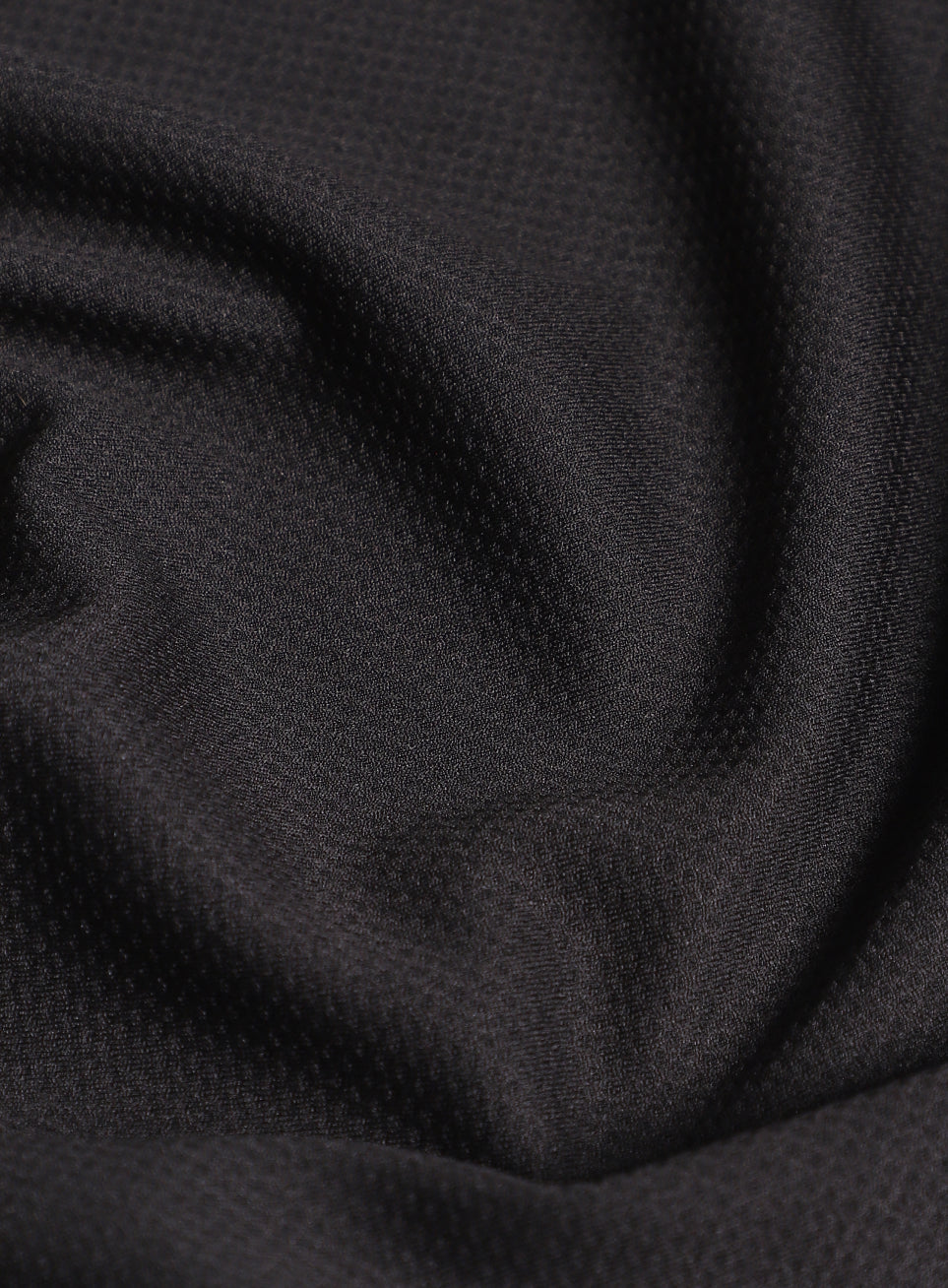 Men's Black Performance Sculpted Polo T-shirt