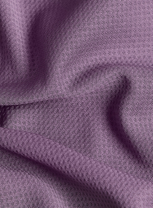 Men's Purple Performance Sculpted Polo T-shirt