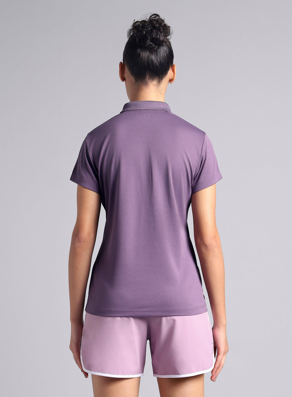 Women's Purple Performance Training Polo