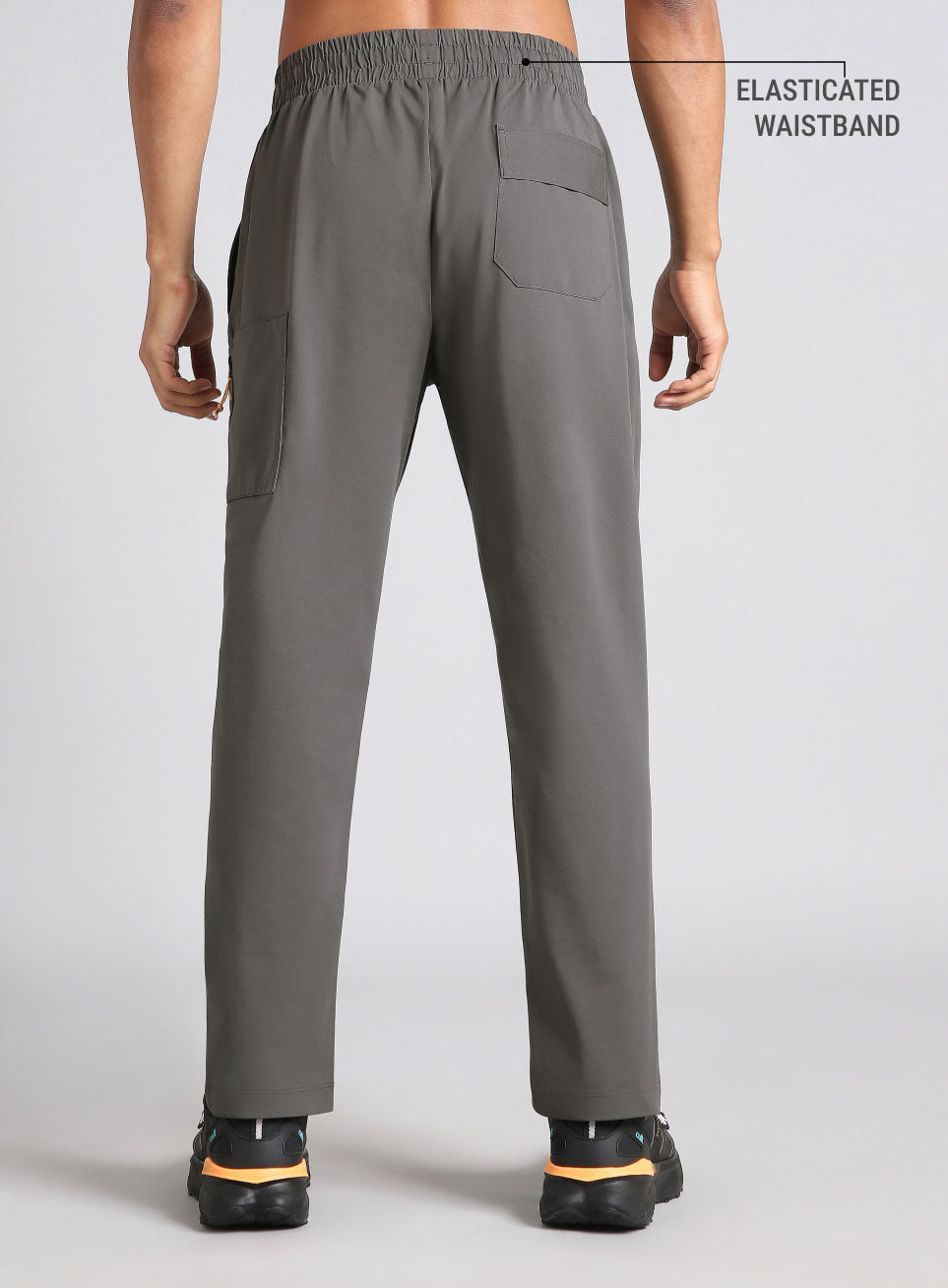 Men's Dark Grey Airport Travel Trackpants