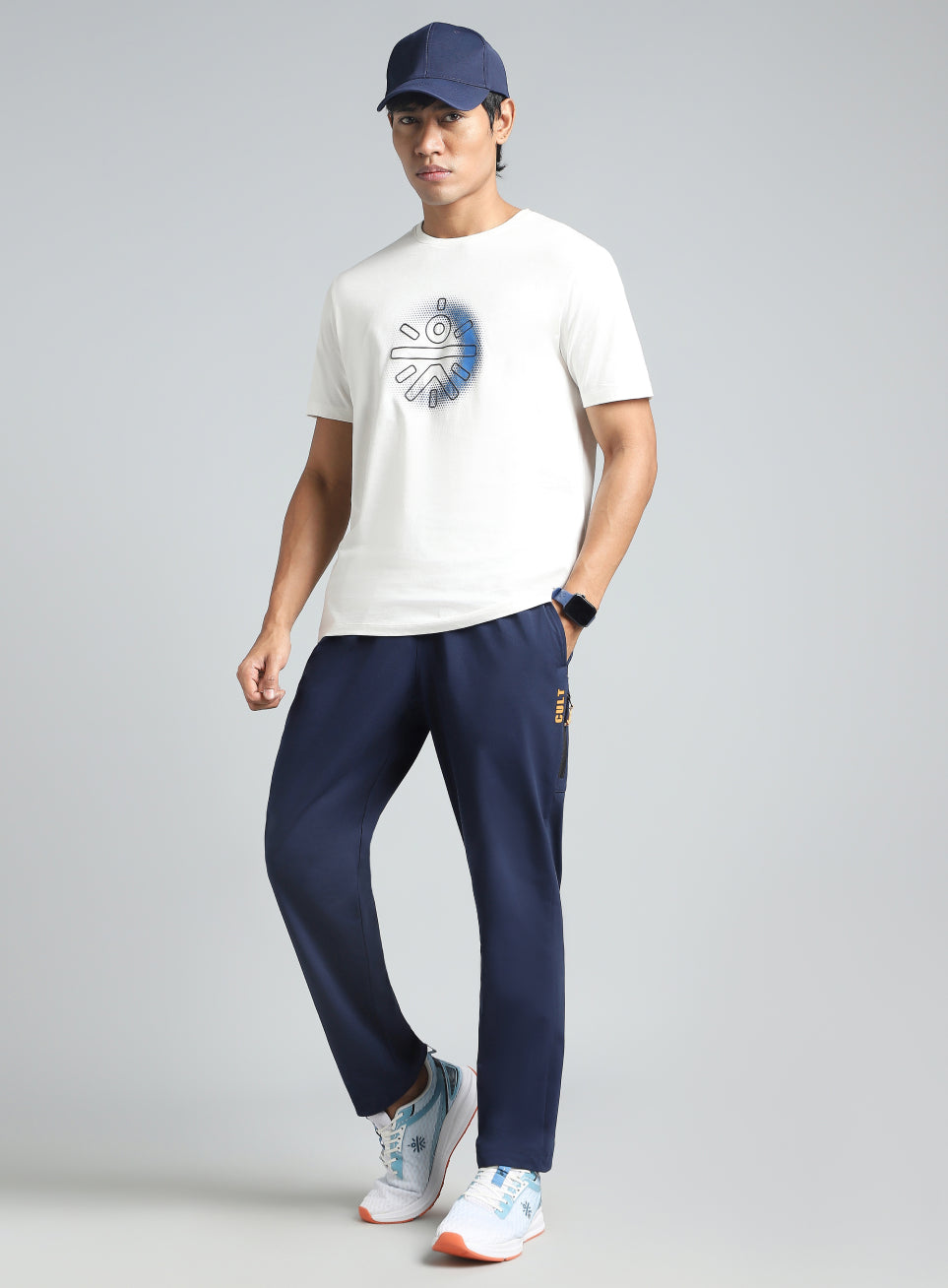 Men's Navy Airport Travel Trackpants