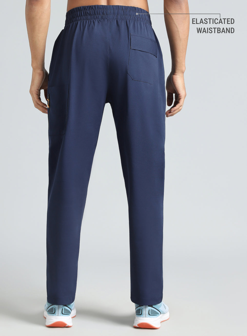 Men's Navy Airport Travel Trackpants