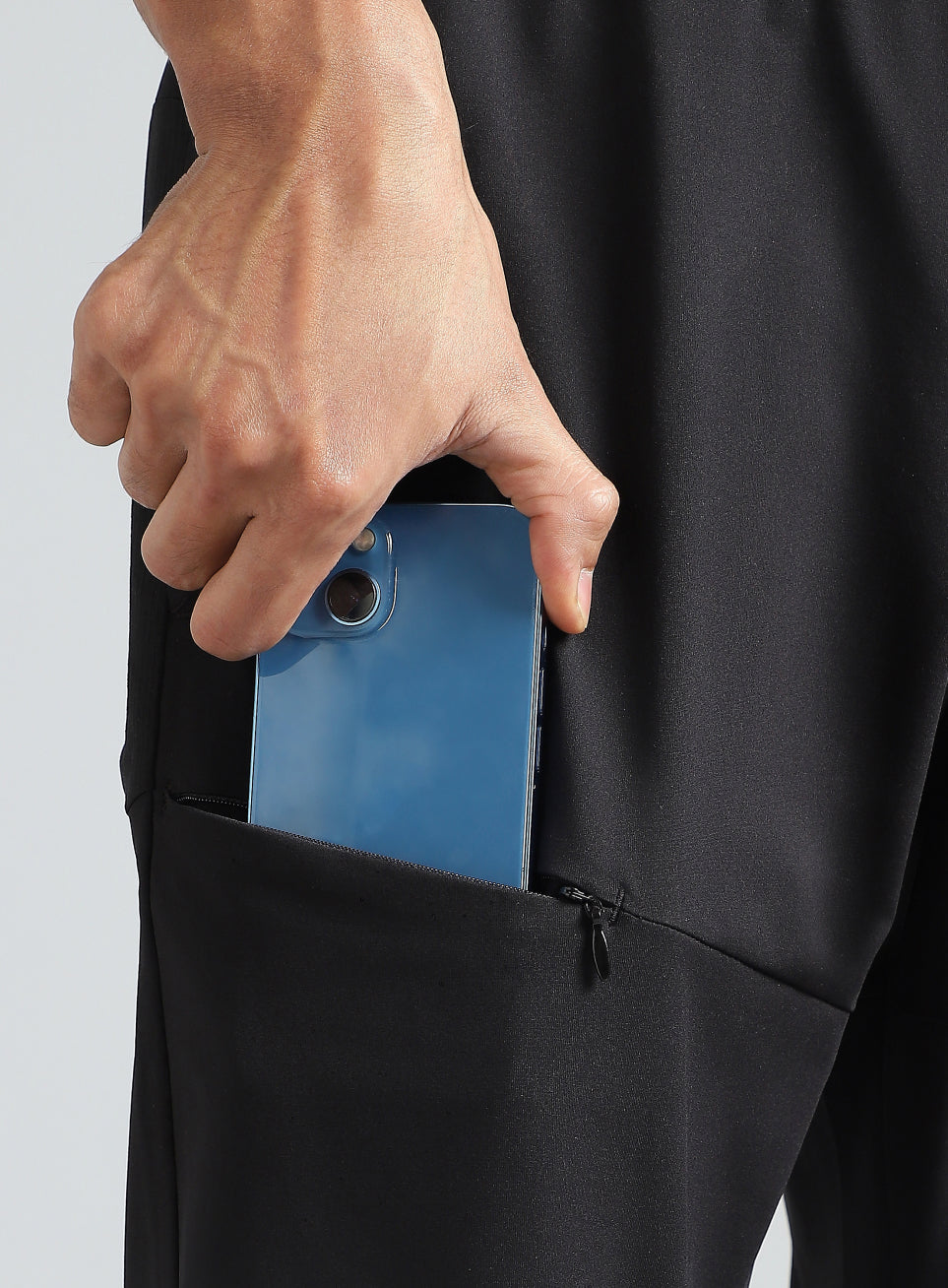 Men's Black Trail Blaze Outdoor Trackpants