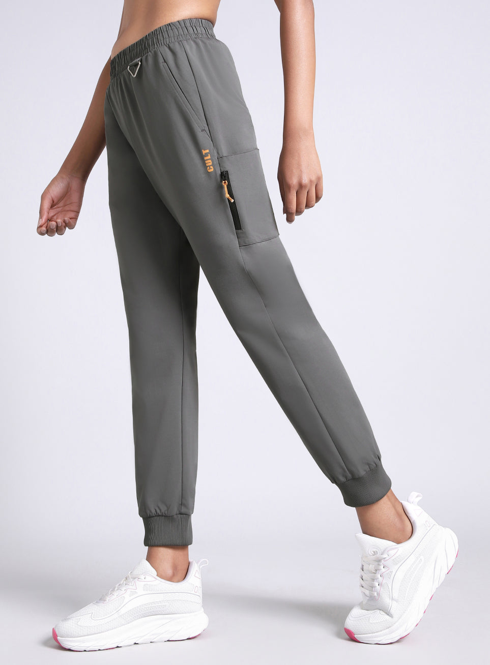 Women's Dark Grey Airport Travel Joggers