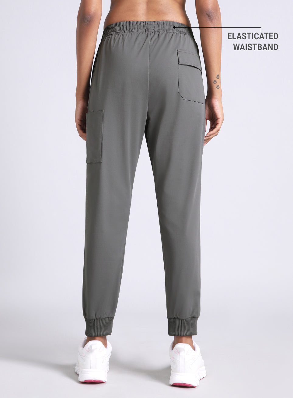 Women's Dark Grey Airport Travel Joggers