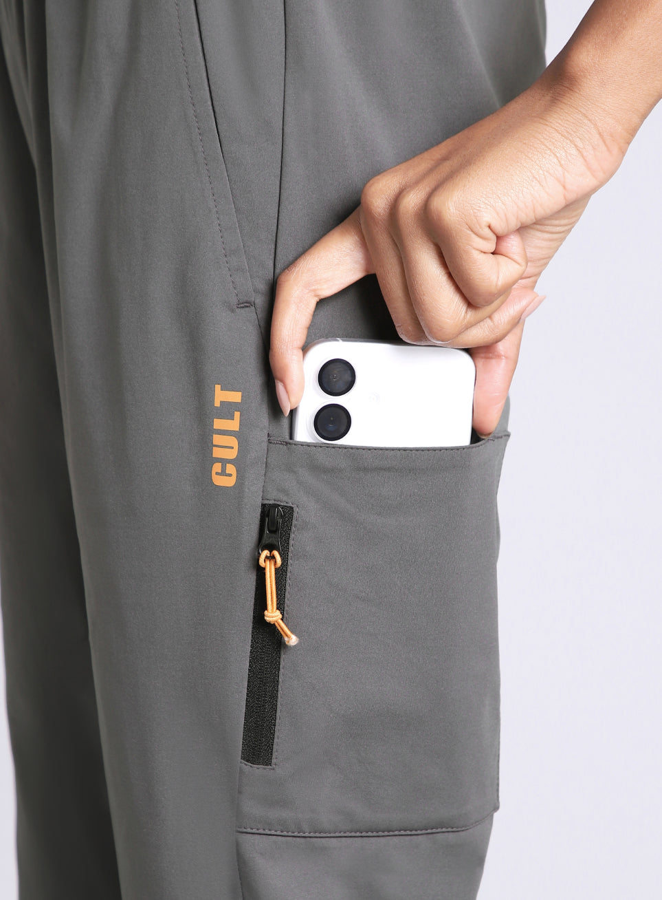 Women's Dark Grey Airport Travel Joggers