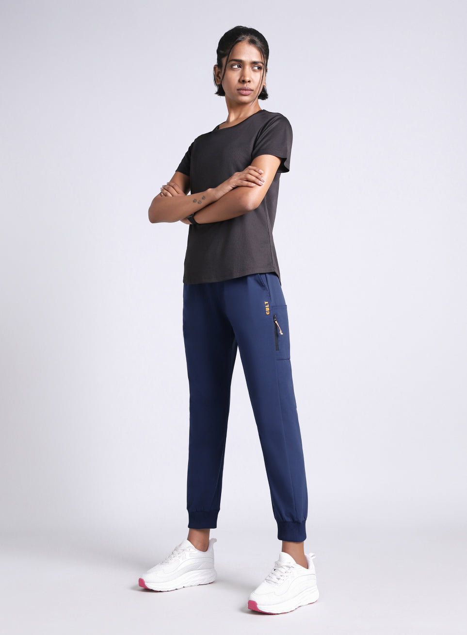 Women's Navy Airport Travel Joggers