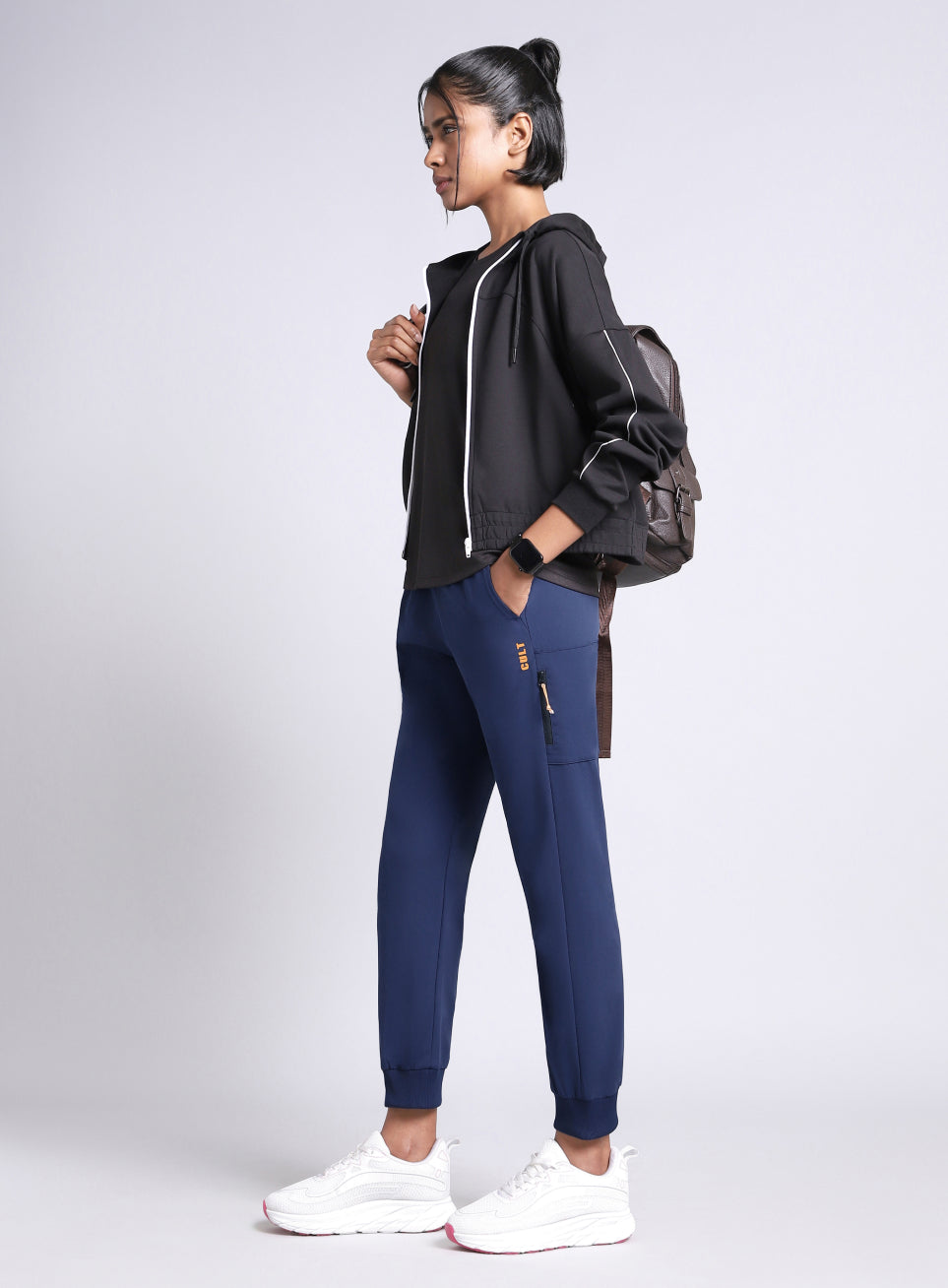 Women's Navy Airport Travel Joggers