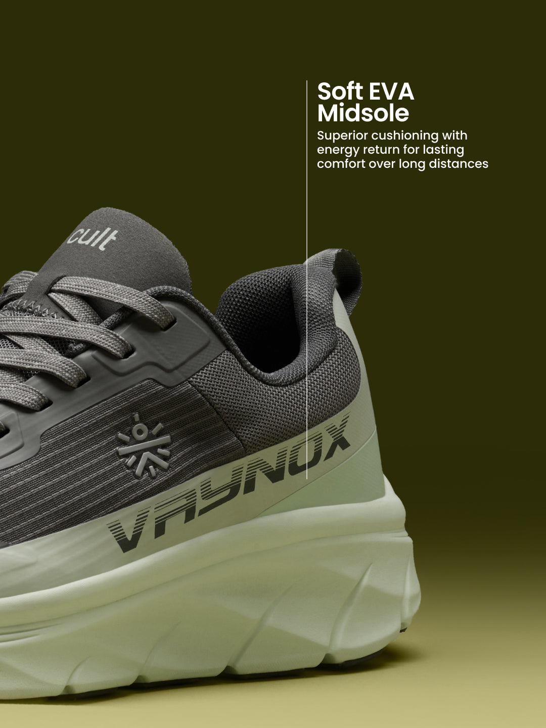 cult Men's Vaynox Walking Shoes - Grey