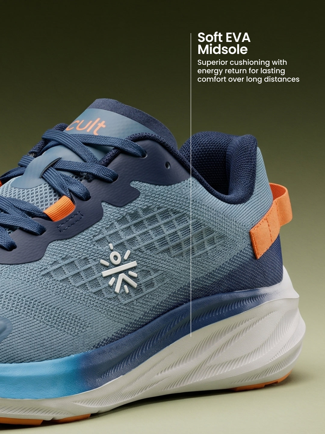 cult Men's AeroRush Running Shoes - Teal