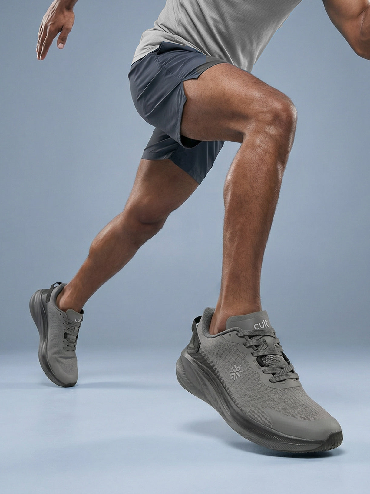 cult Men's AeroRush Running Shoes - Dark Grey