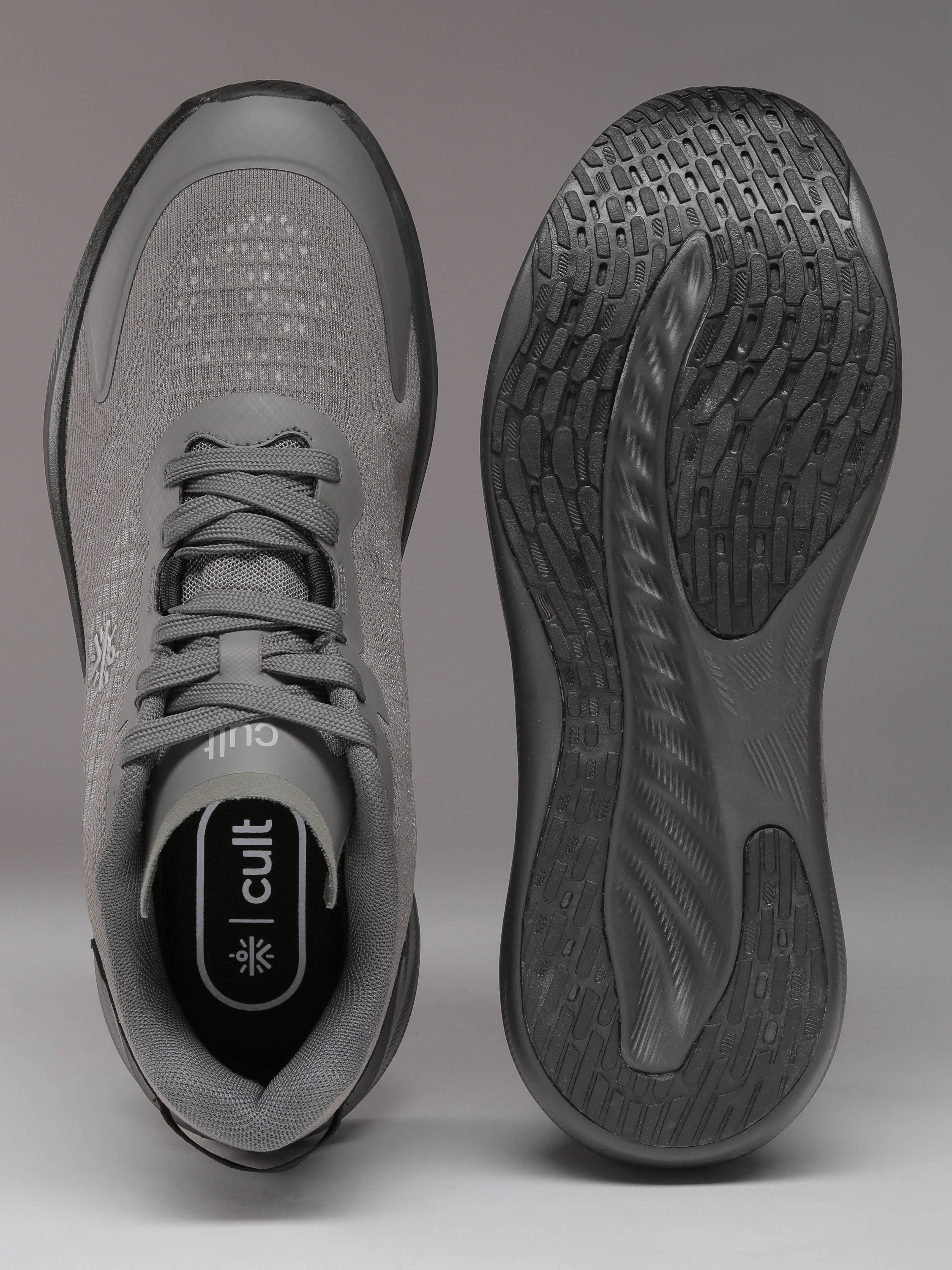 cult Men's AeroRush Running Shoes - Dark Grey