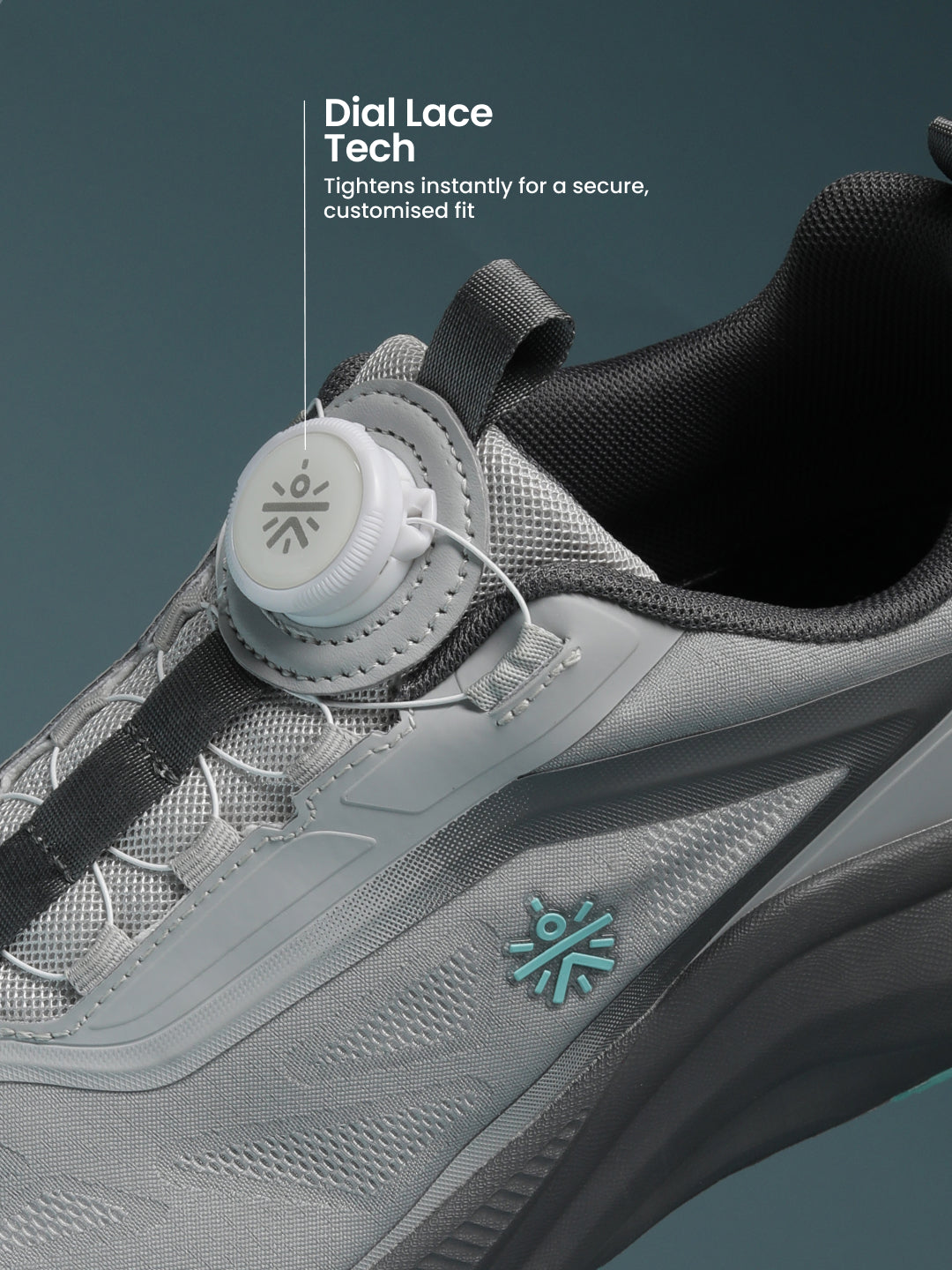 cult Men's PaceRush Running Shoes - Grey