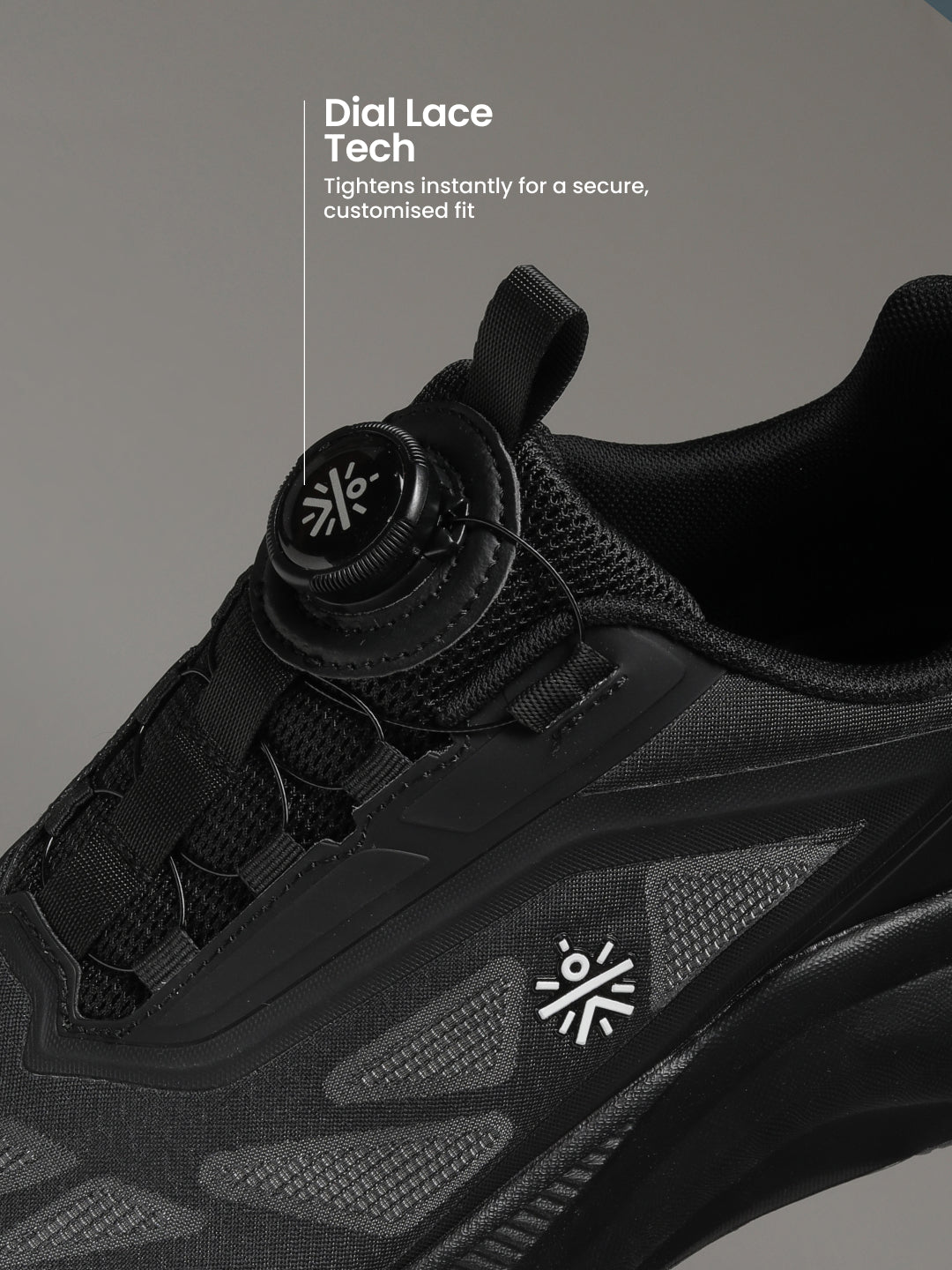 cult Men's PaceRush Running Shoes - Black